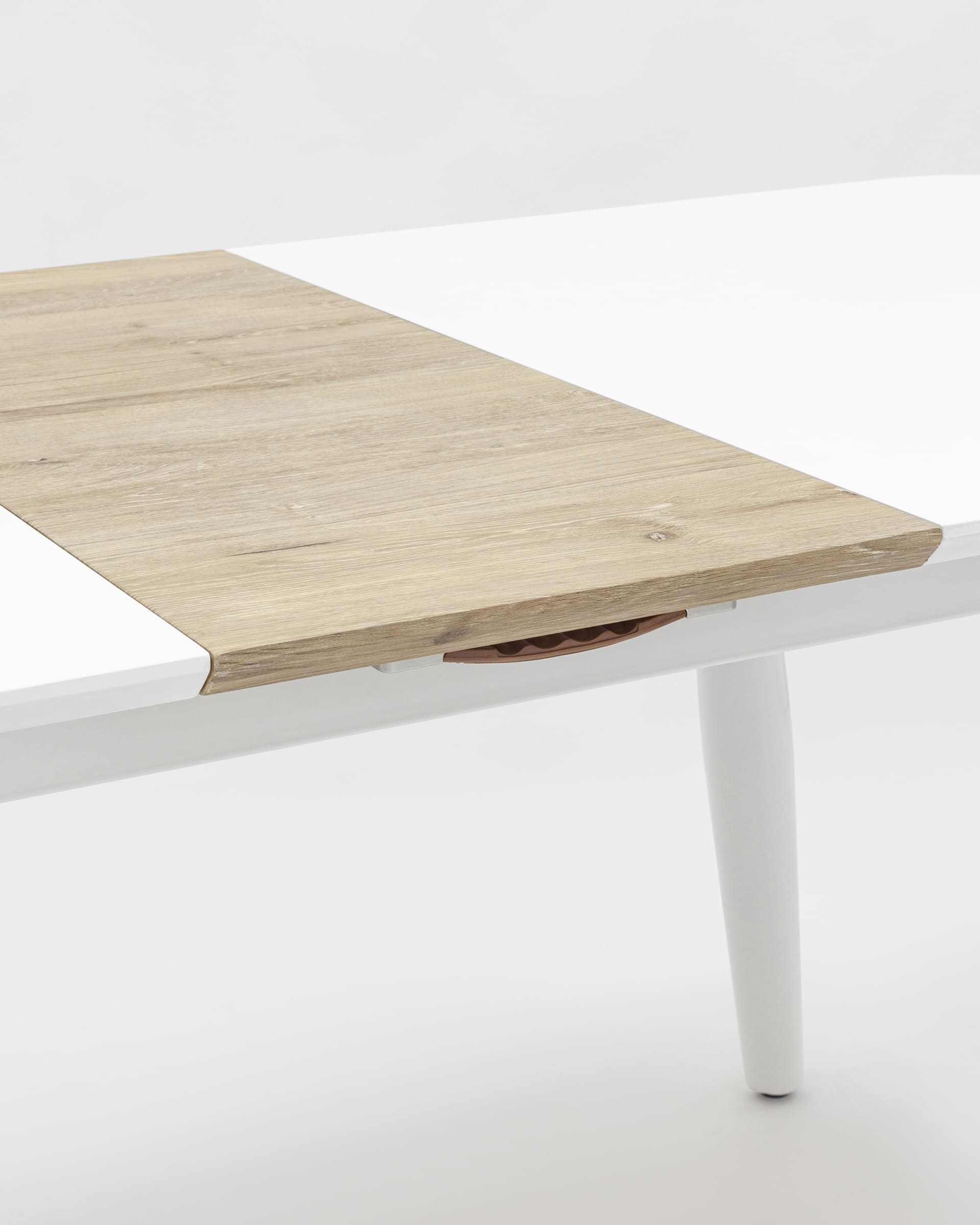 Стол обеденный Чикаго раскладной 160-200*90 белый — изображение 5