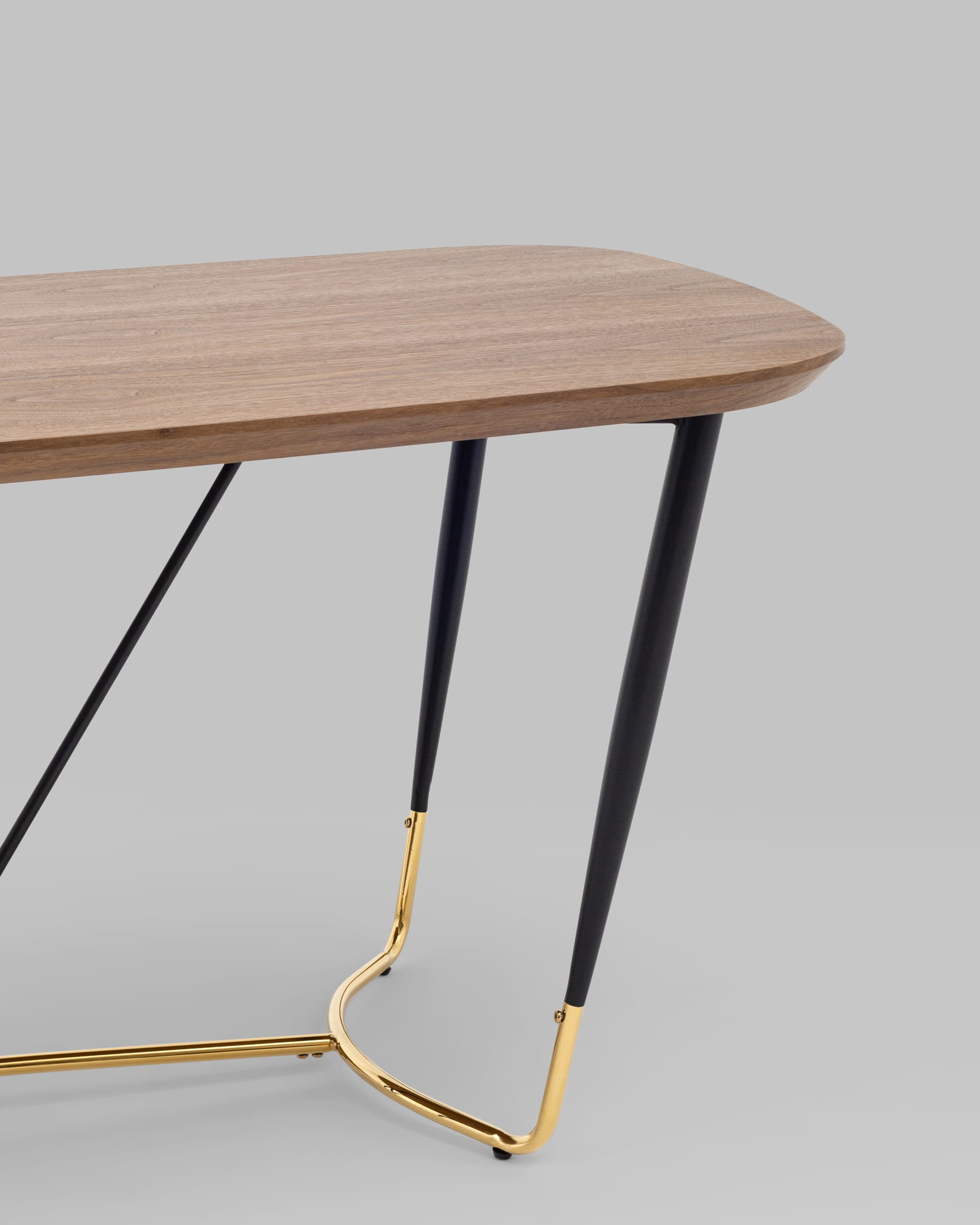 Стол обеденный Даймакс 180*90 темное дерево — изображение 6