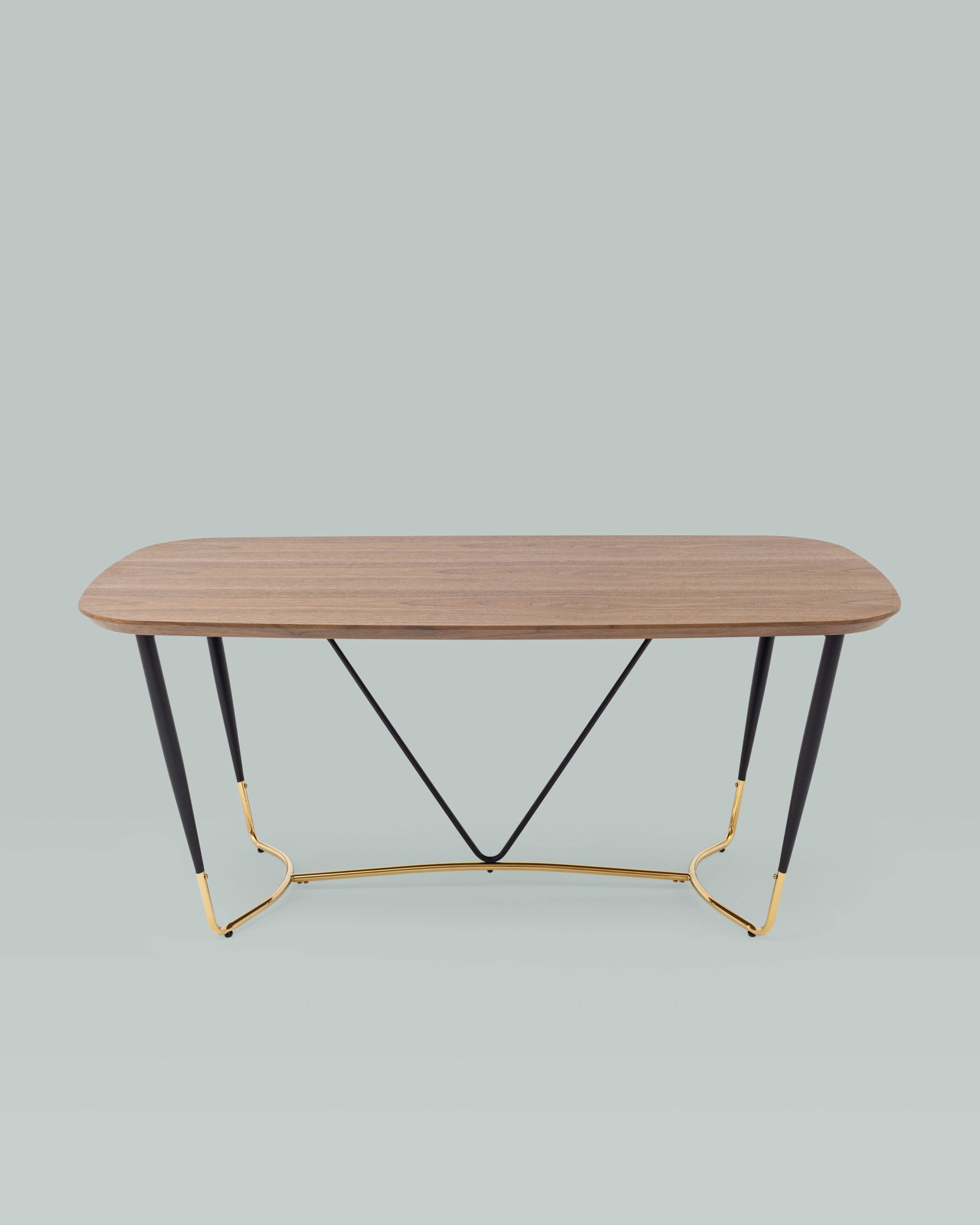 Стол обеденный Даймакс 180*90 темное дерево — изображение 4