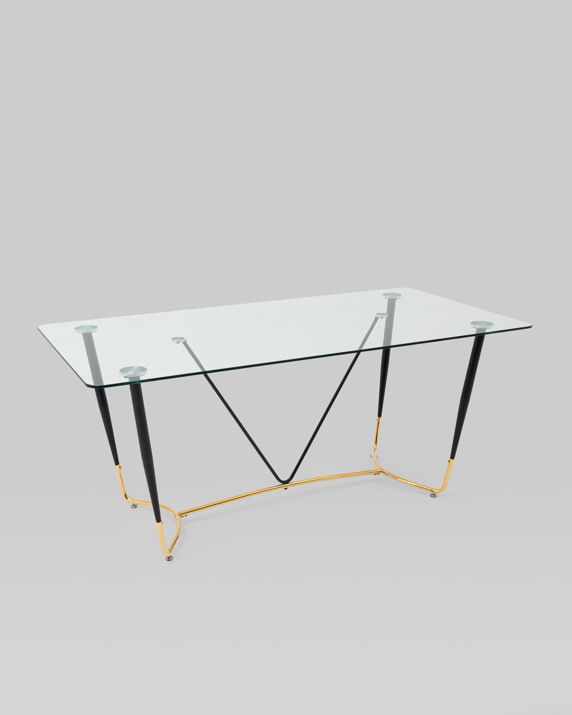 Стол обеденный Даймакс 180*90 прозрачный — изображение 2