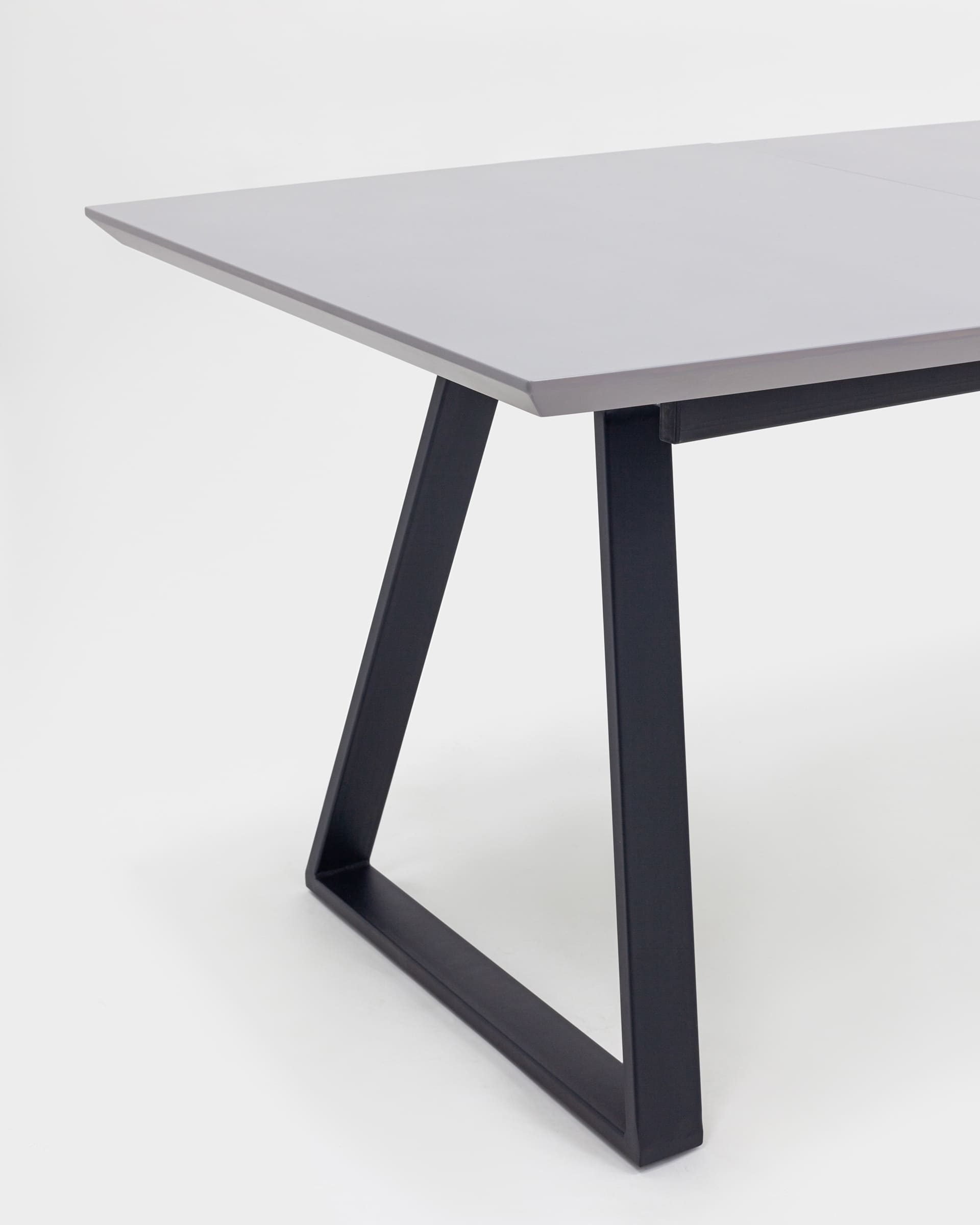 Стол обеденный Детройт раскладной 160-200*90 серый — изображение 10