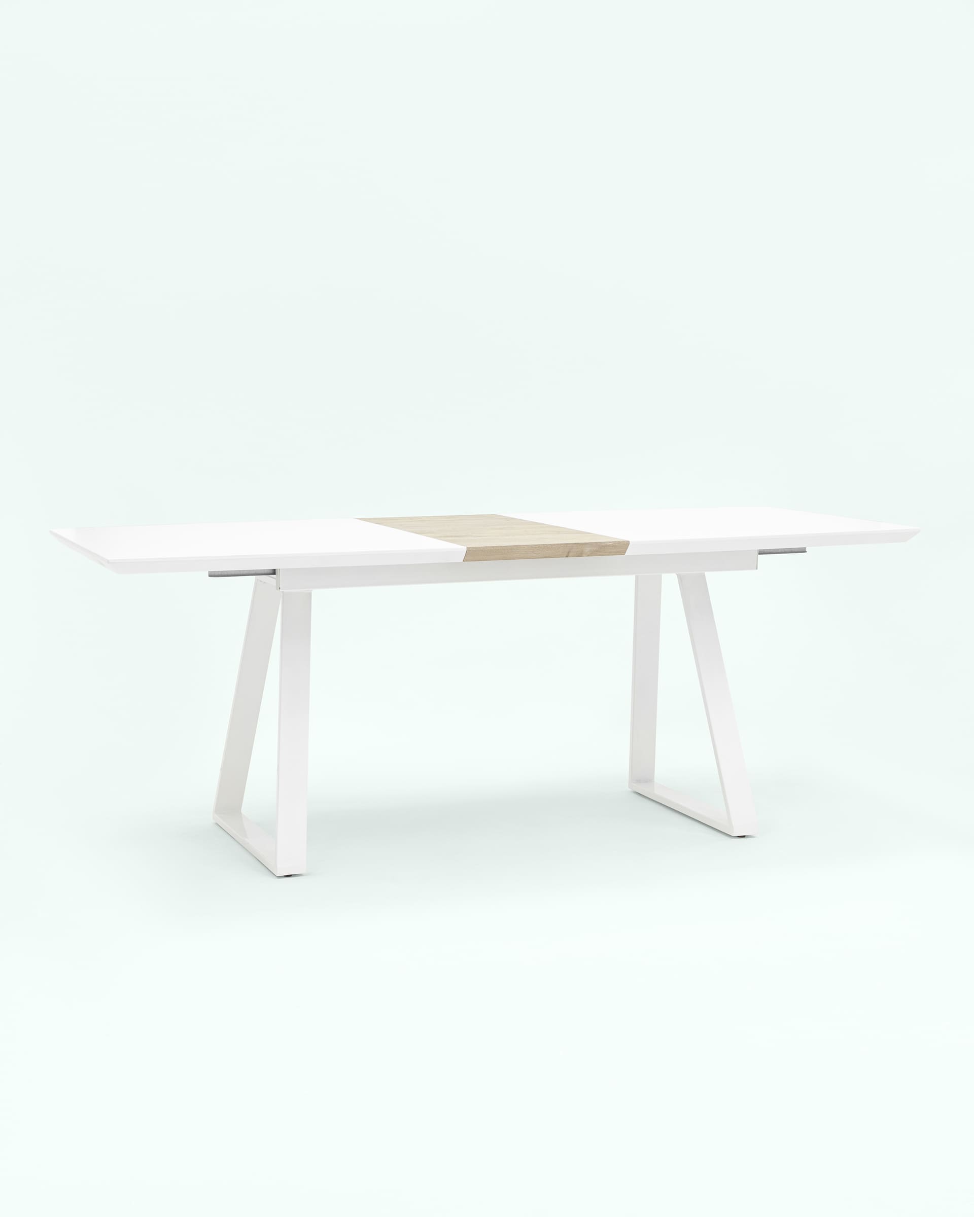 Стол обеденный Детройт раскладной 160-200*90 белый — изображение 5