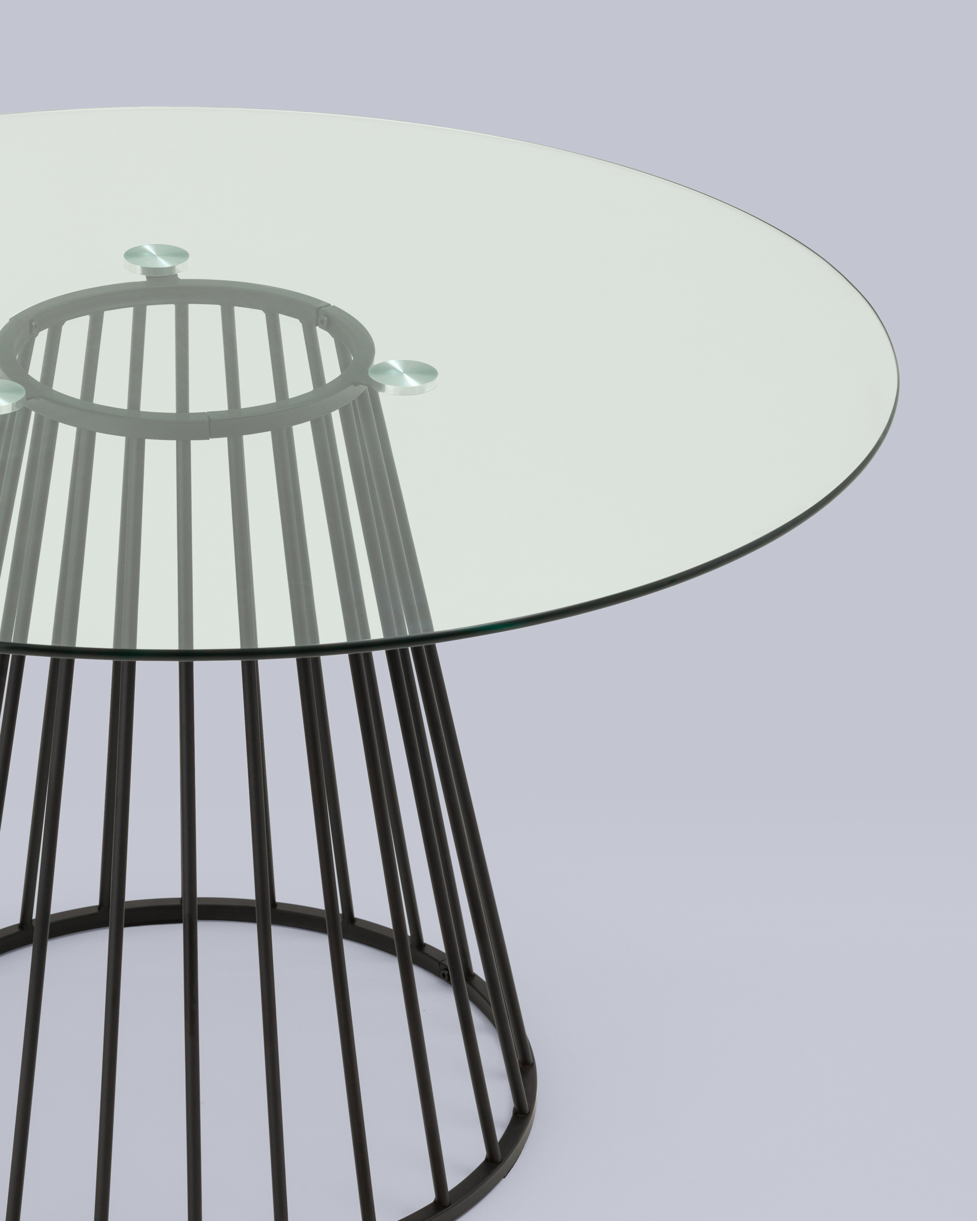 Стол обеденный Ливерпуль 120*120 стекло — изображение 6