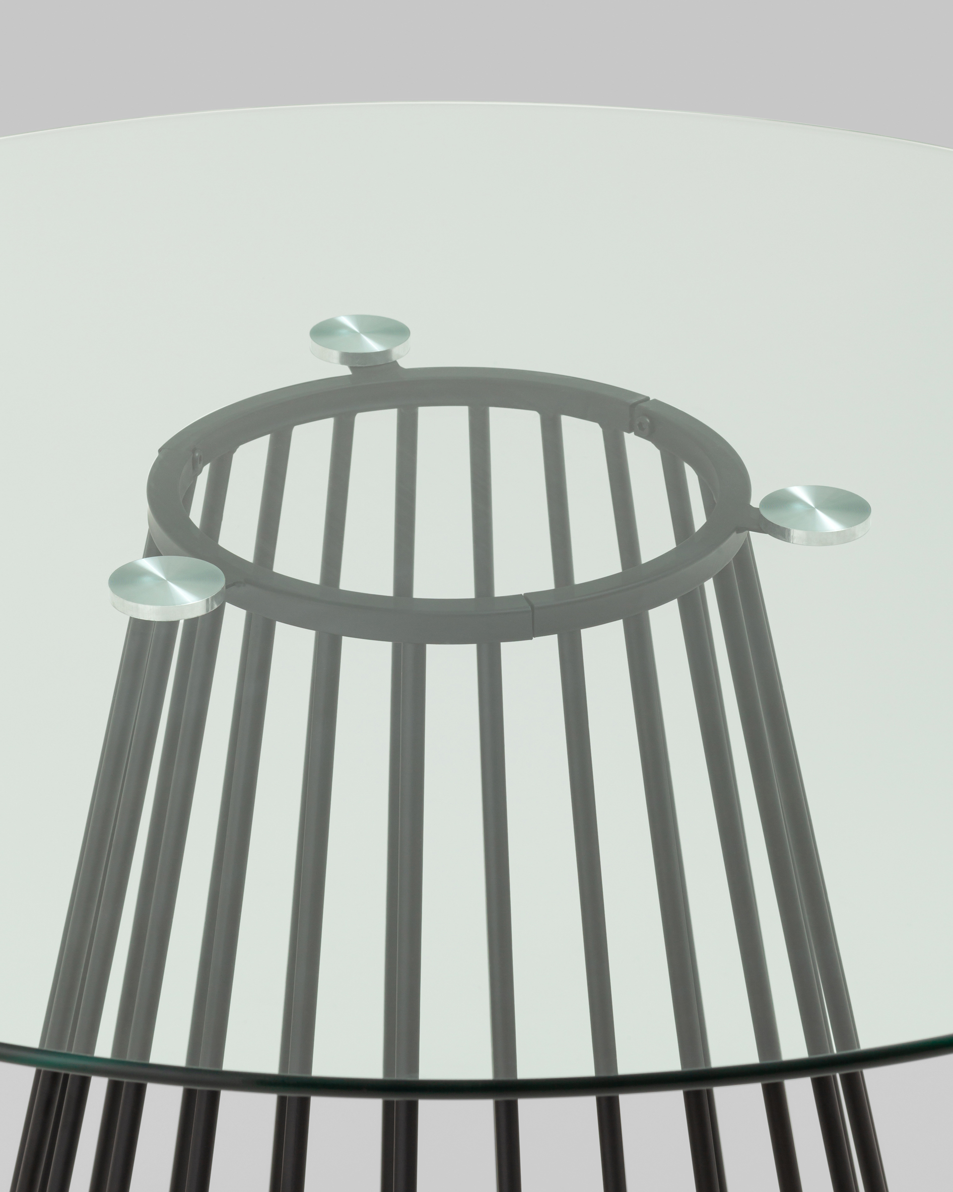 Стол обеденный Ливерпуль 120*120 стекло — изображение 7