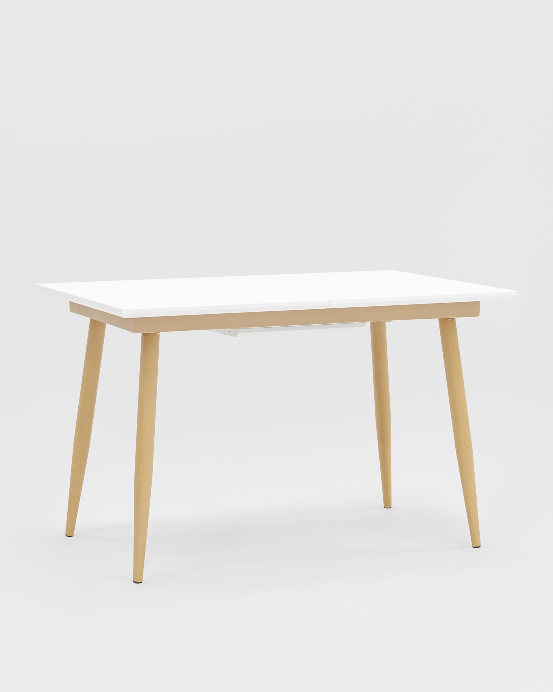 Стол обеденный Стокгольм раскладной 120-160*80 белый — изображение 2