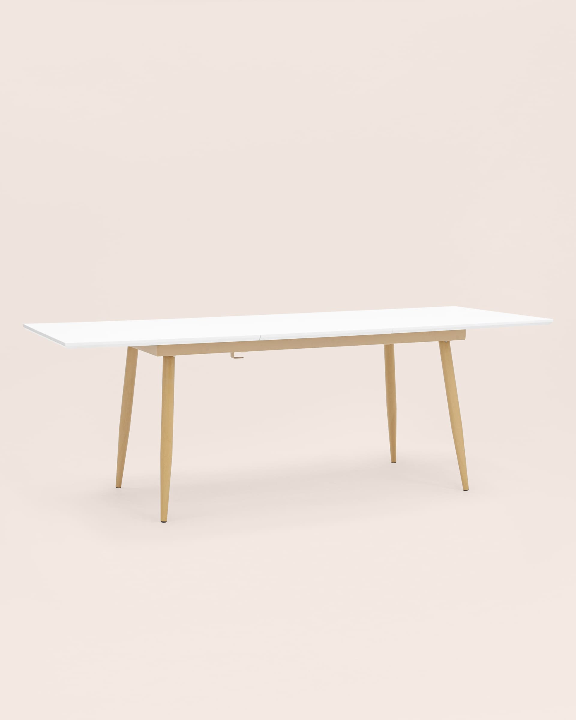 Стол обеденный Стокгольм раскладной 160-220*90 белый — изображение 5