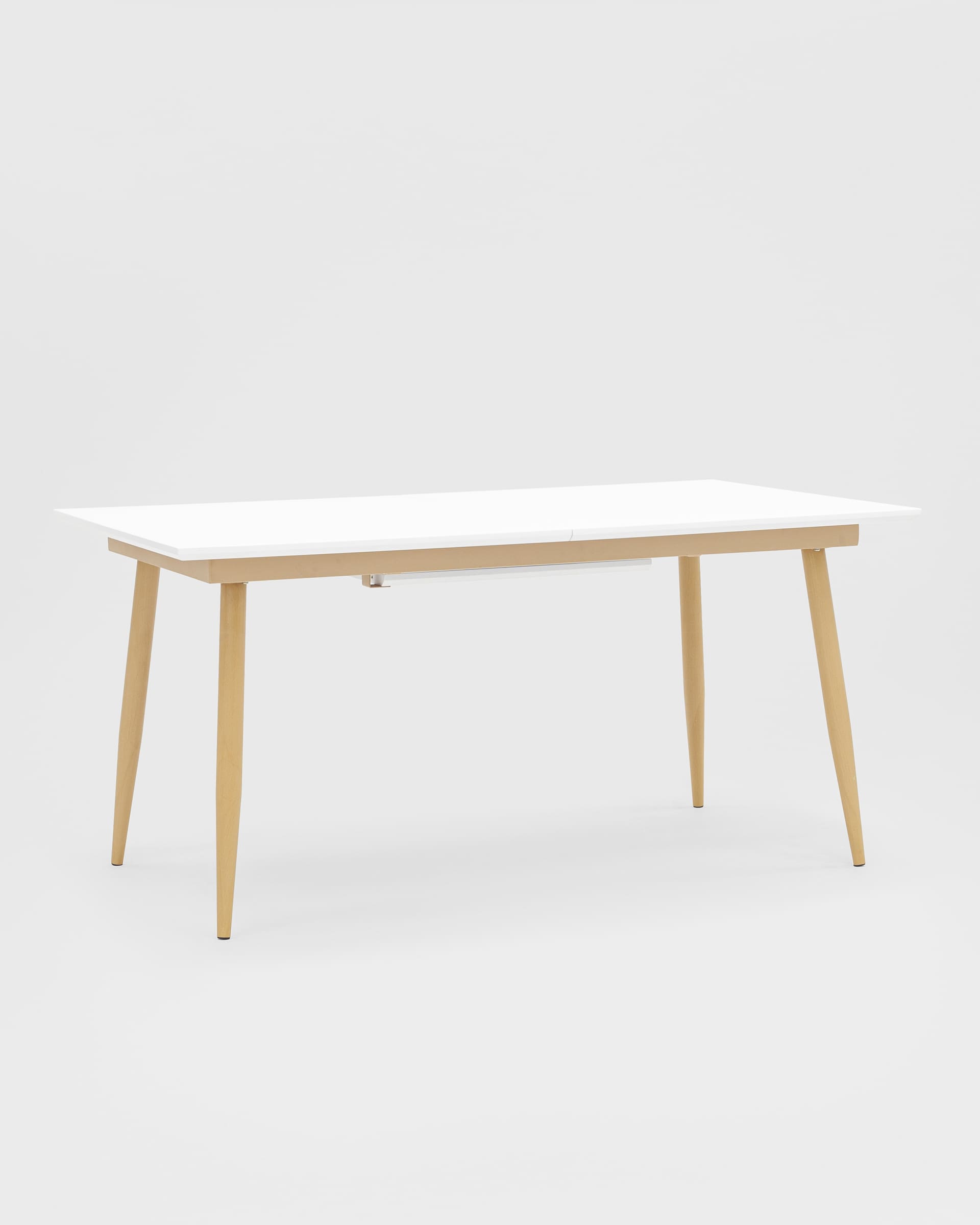 Стол обеденный Стокгольм раскладной 160-220*90 белый — изображение 2