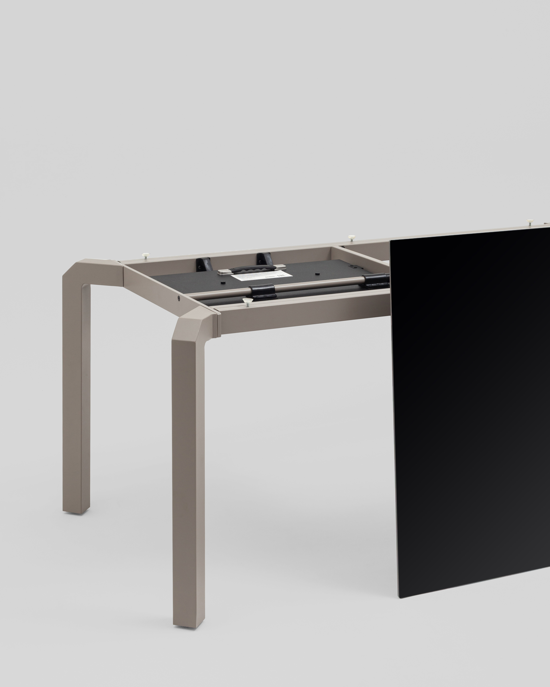 Стол обеденный Varden раскладной 180-240*90 см керамика темно-серый — изображение 5