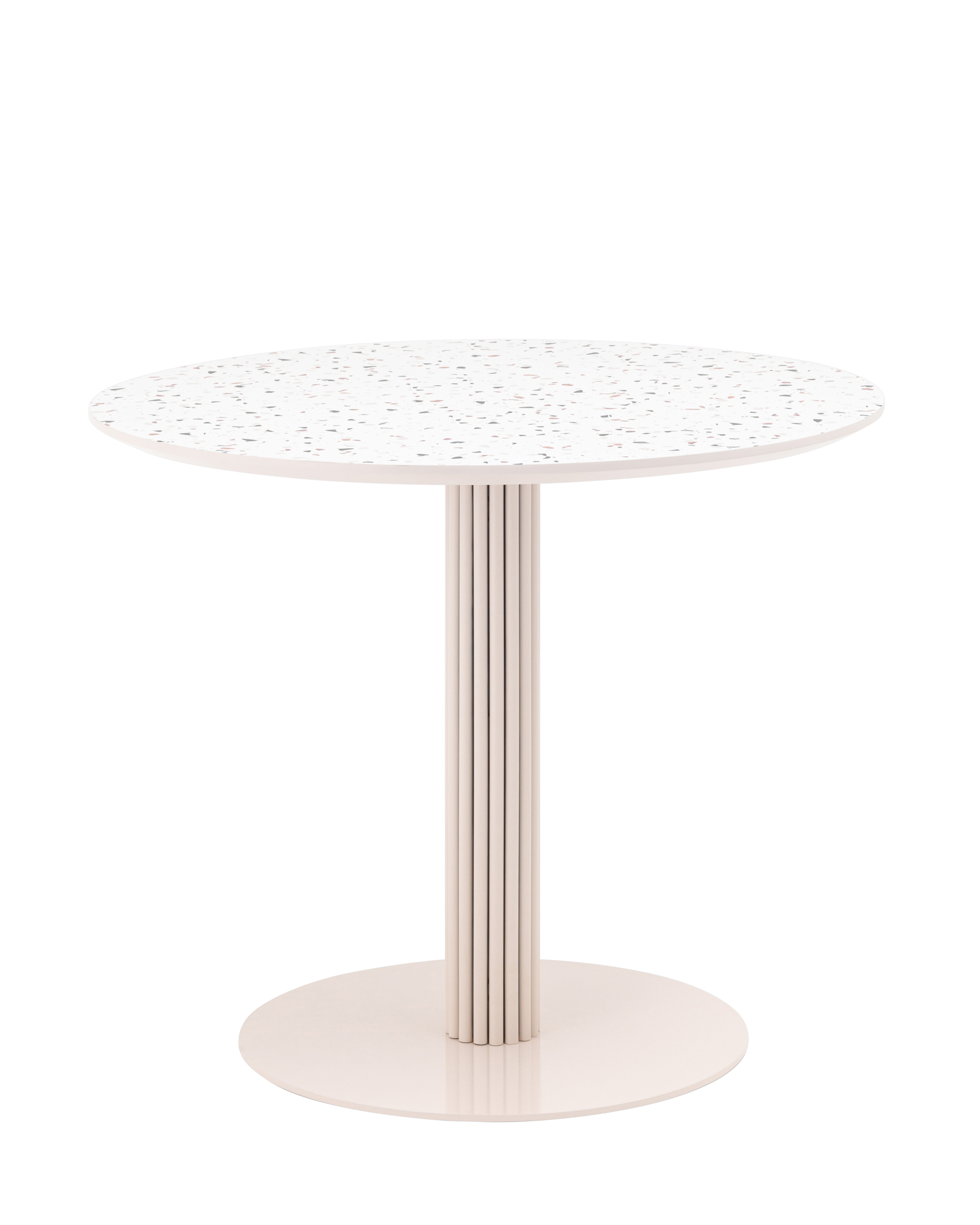 Стол обеденный Stem D90 терраццо