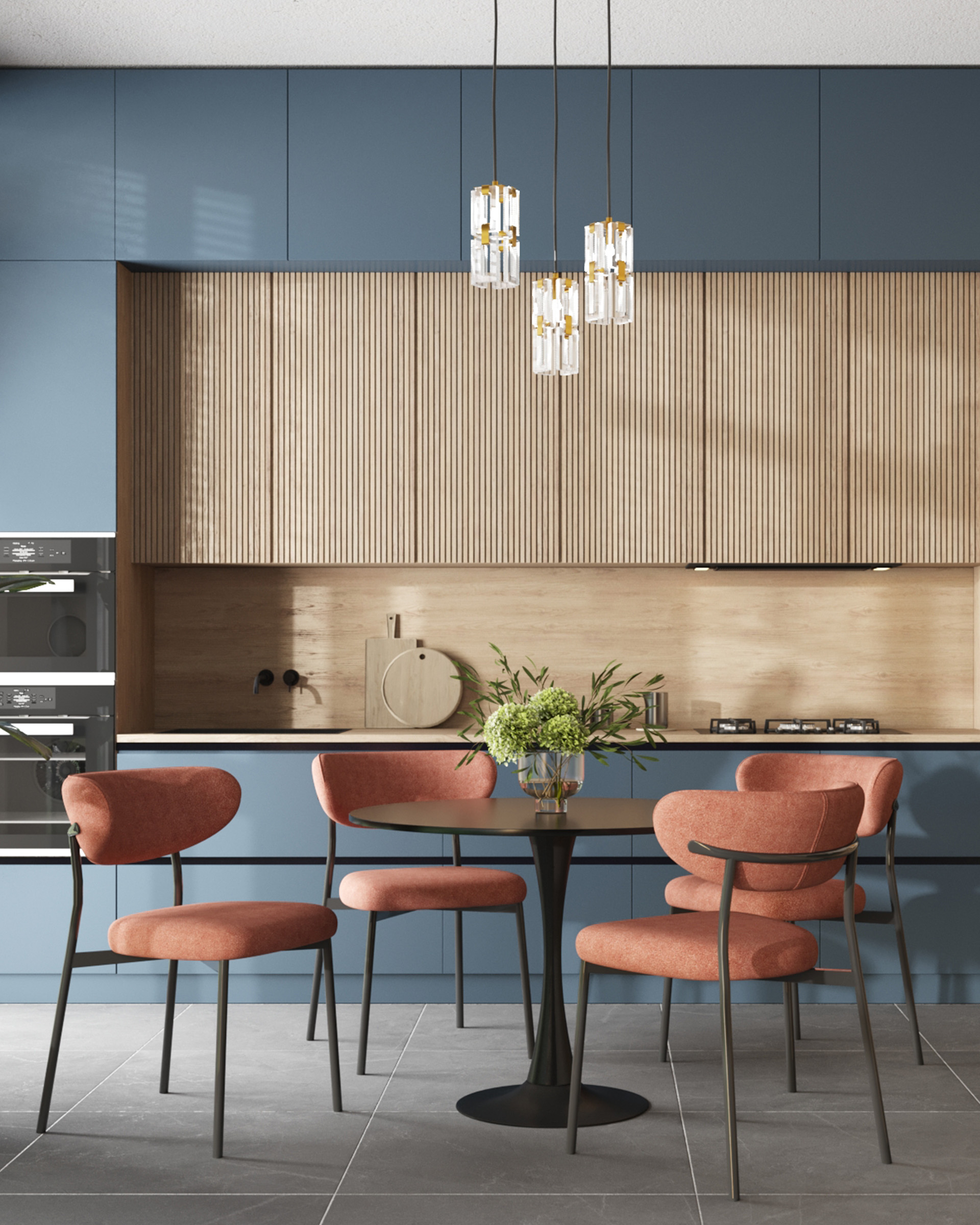 Стул обеденный Ayla коралловый — изображение 4