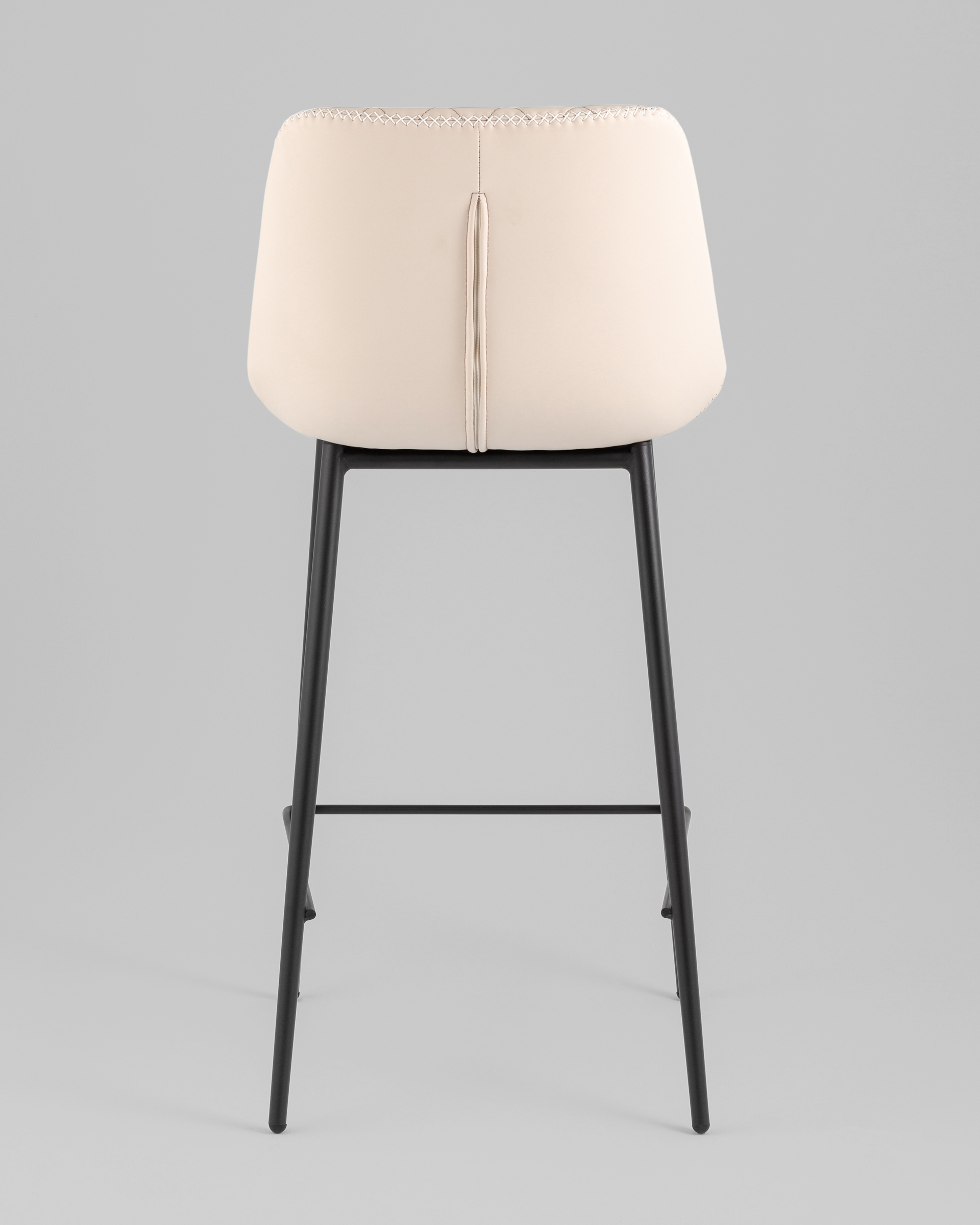 Стул барный Arch экокожа светло-серый — изображение 5