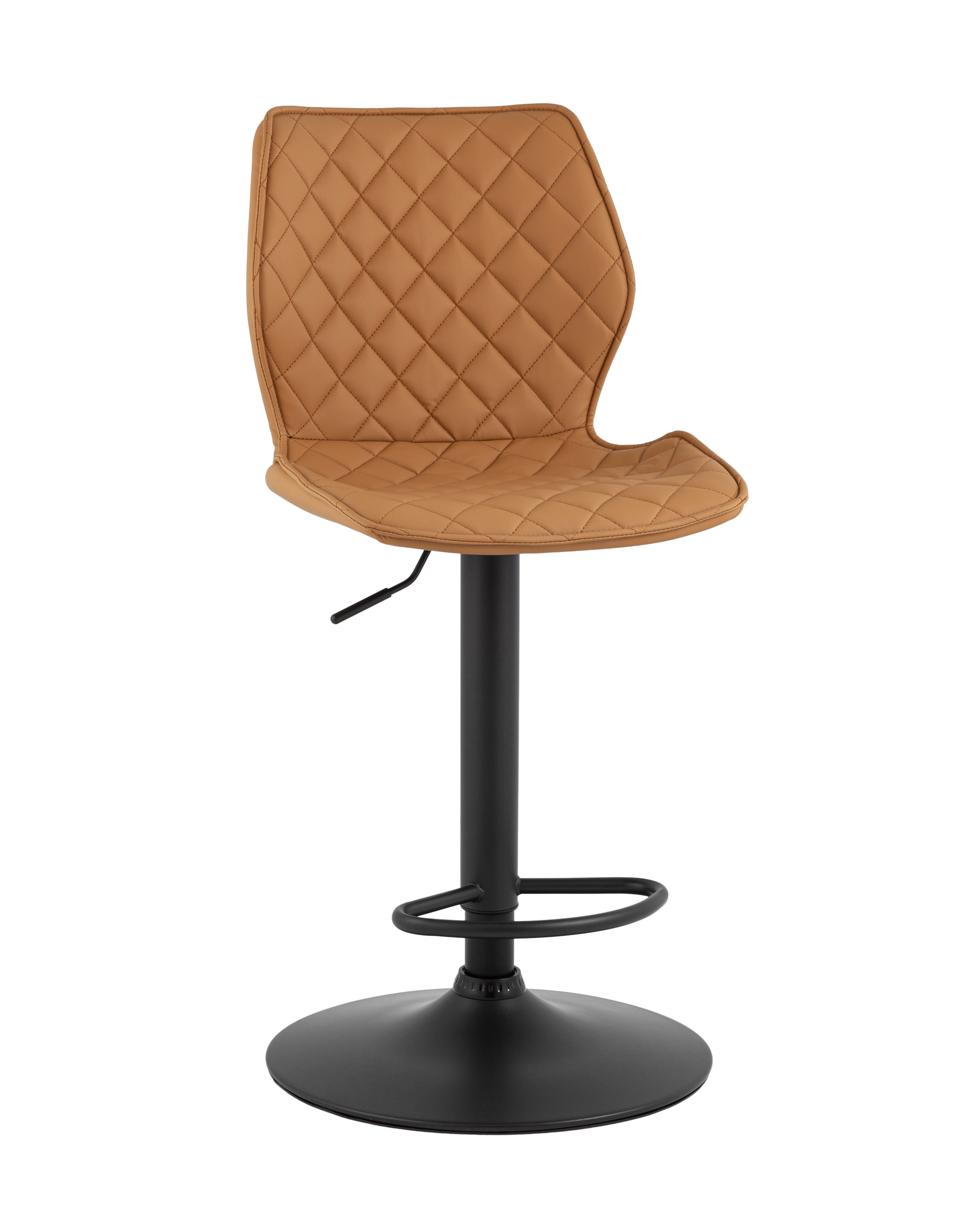 Стул барный Dome экокожа коричневый