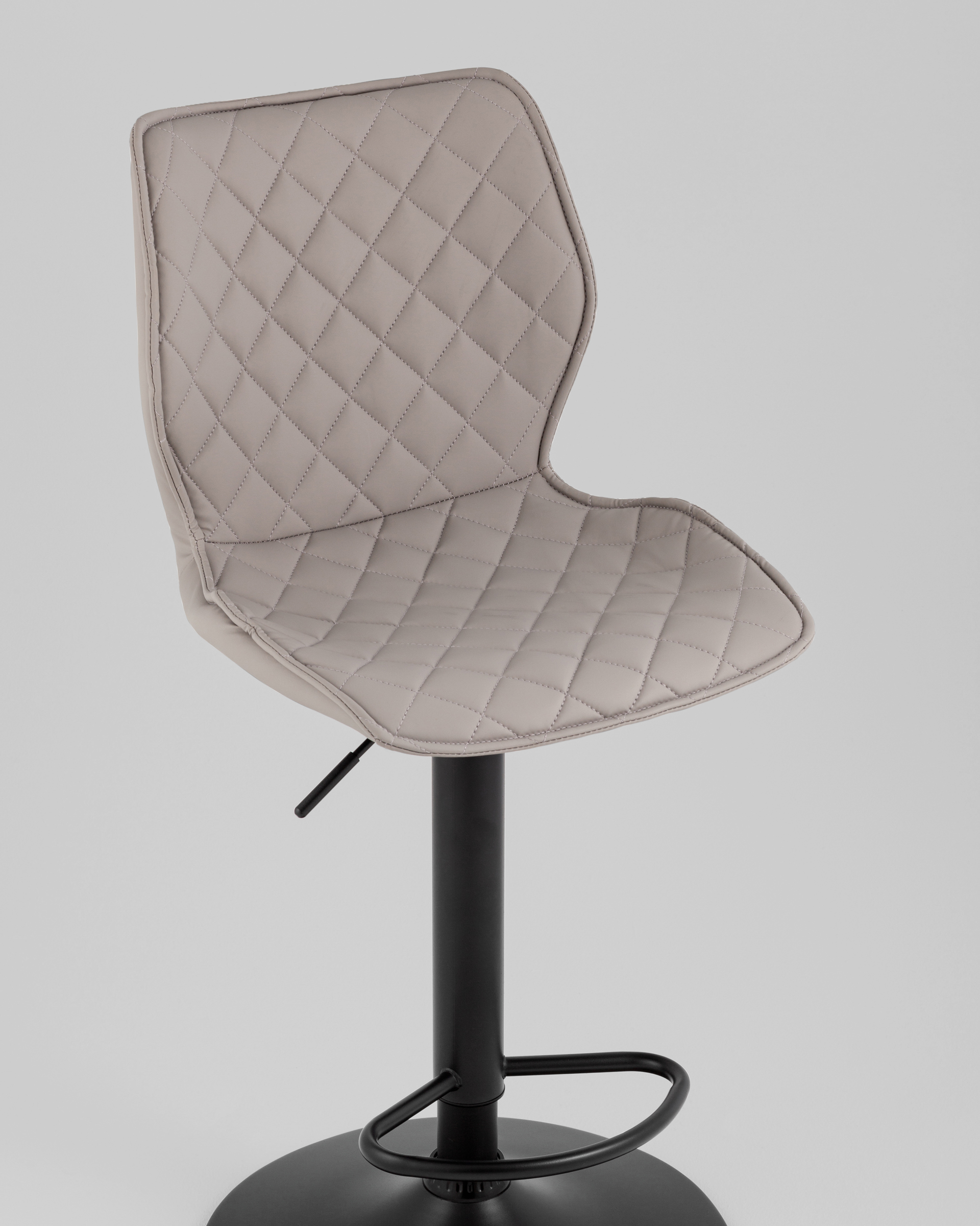 Стул барный Dome экокожа серый — изображение 8