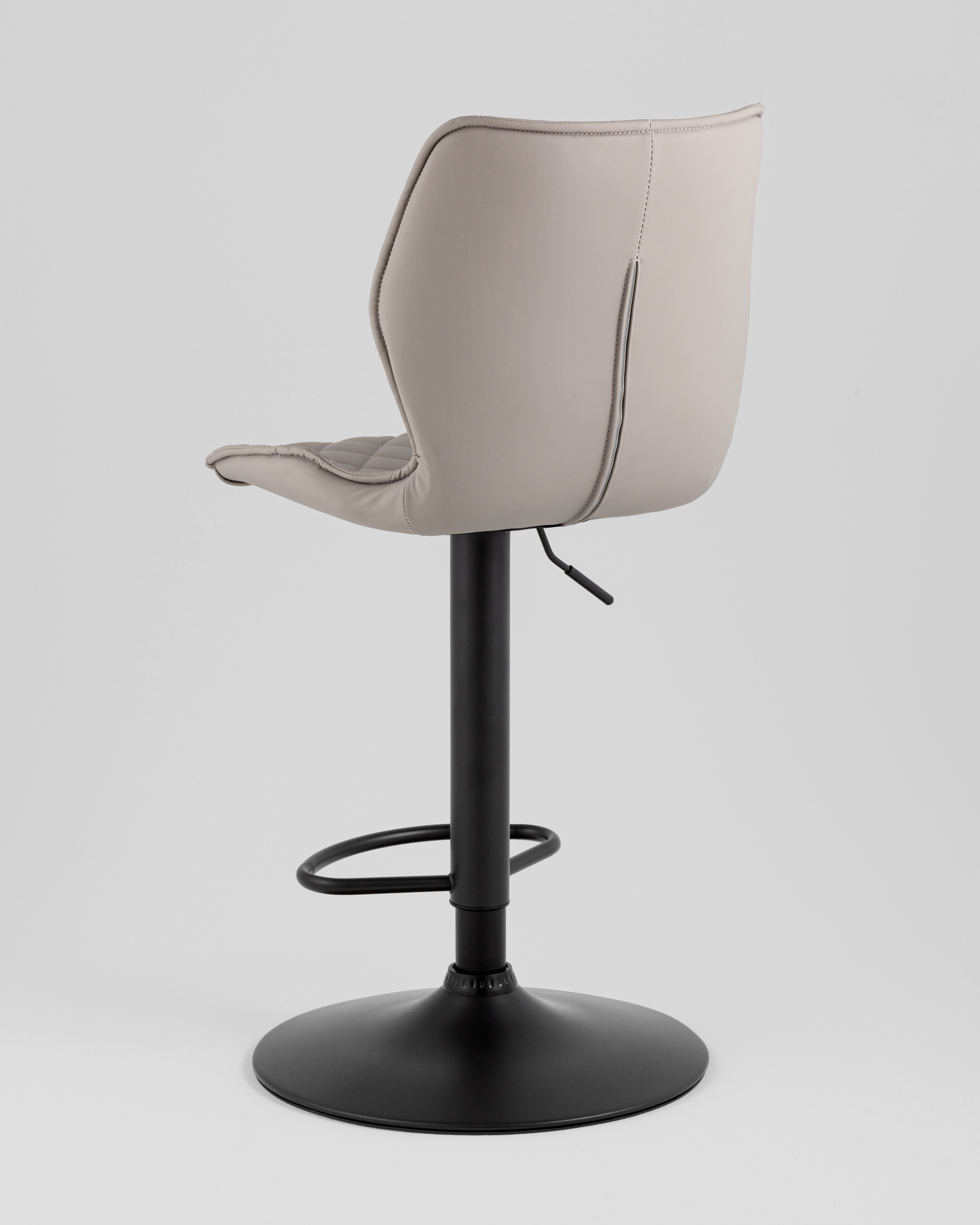 Стул барный Dome экокожа серый — изображение 6