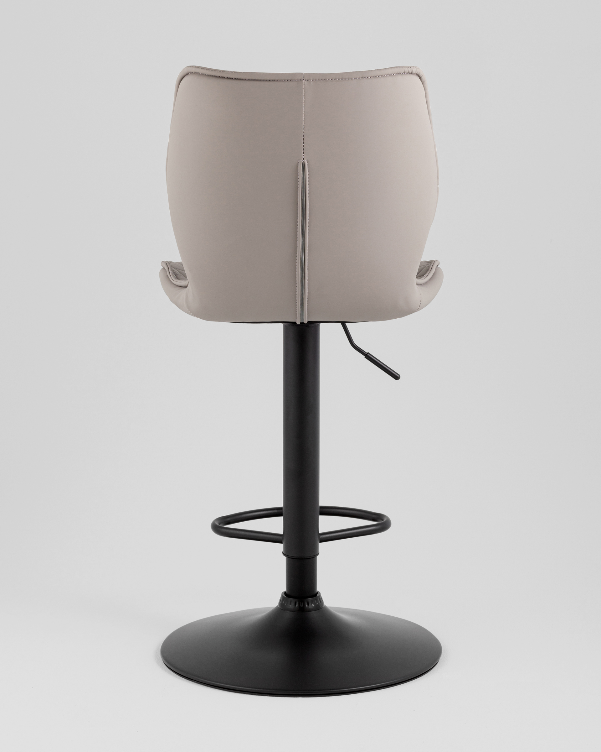 Стул барный Dome экокожа серый 2 шт — изображение 5