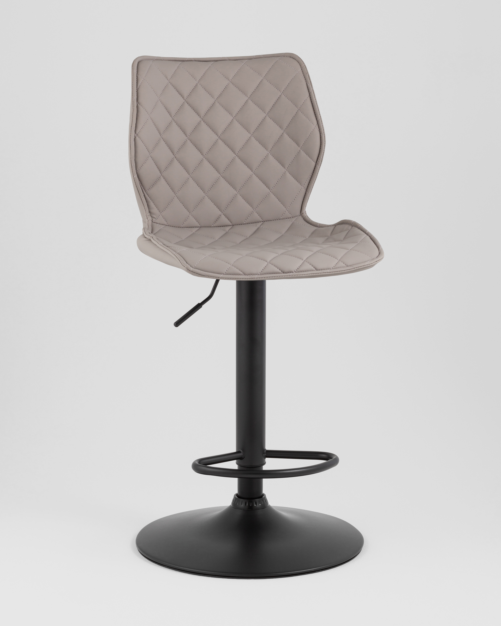 Стул барный Dome экокожа серый 2 шт — изображение 2