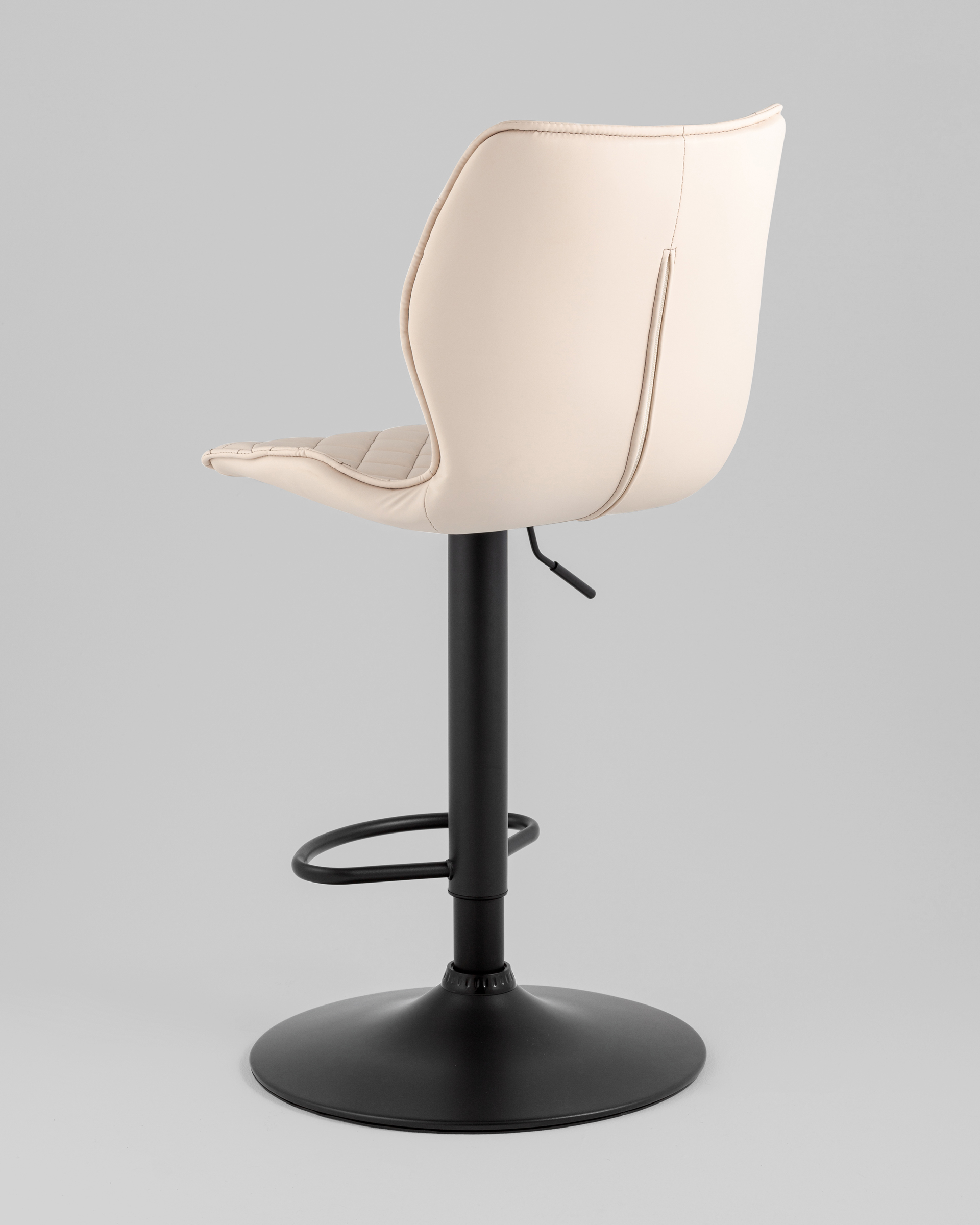 Стул барный Dome экокожа светло-серый 2 шт — изображение 6