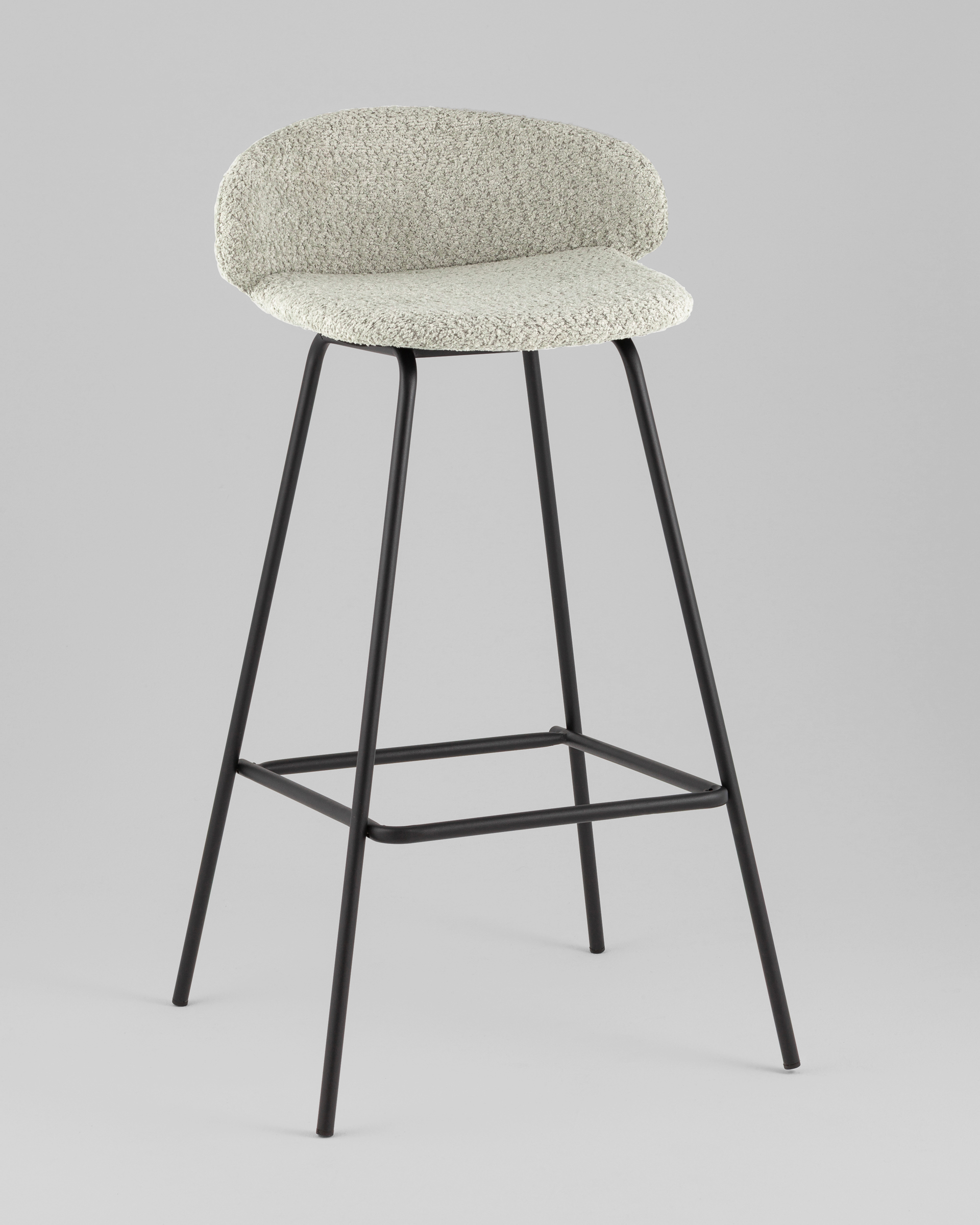 Стул барный Nita букле мятный — изображение 2