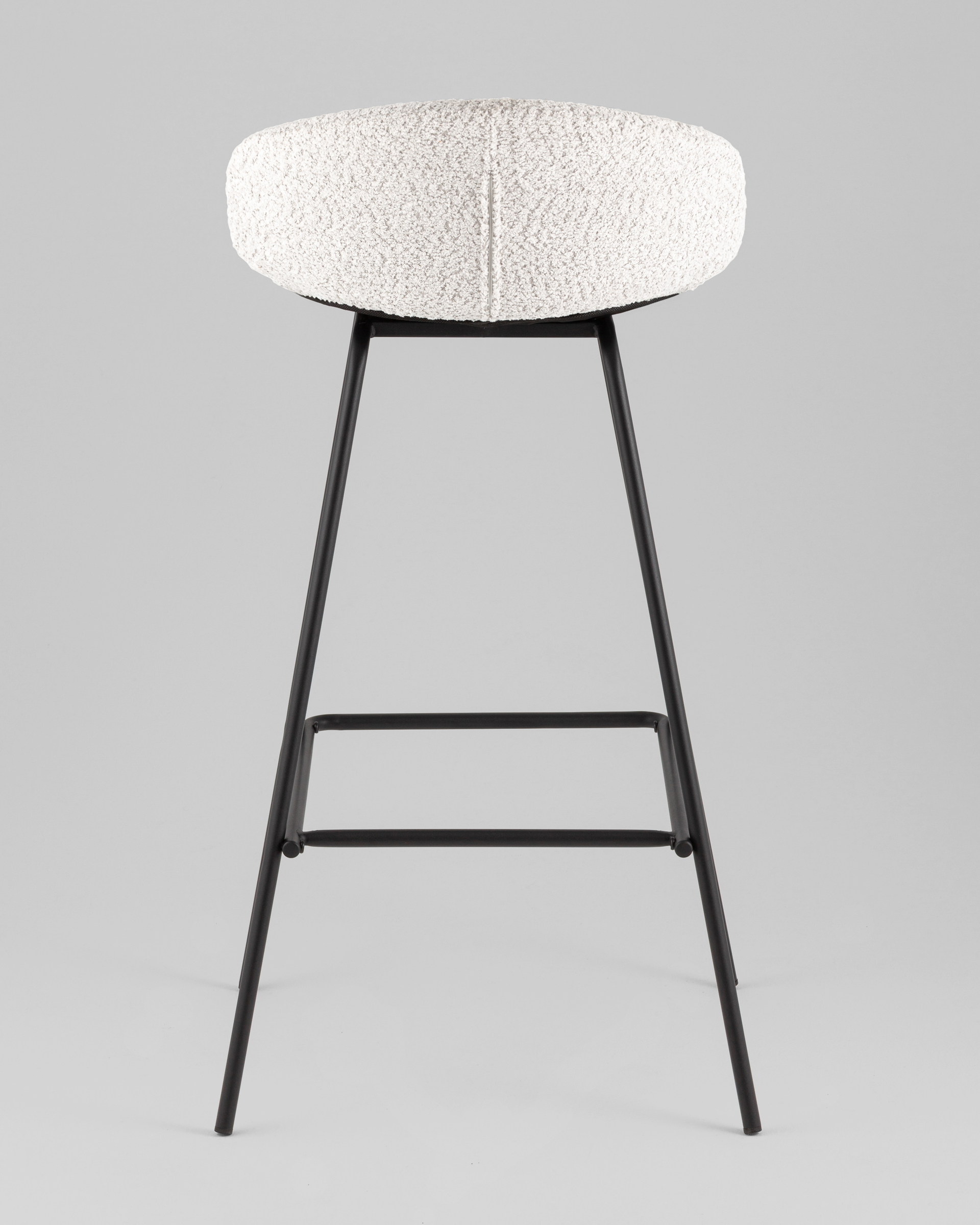 Стул барный Nita букле светло-серый — изображение 5