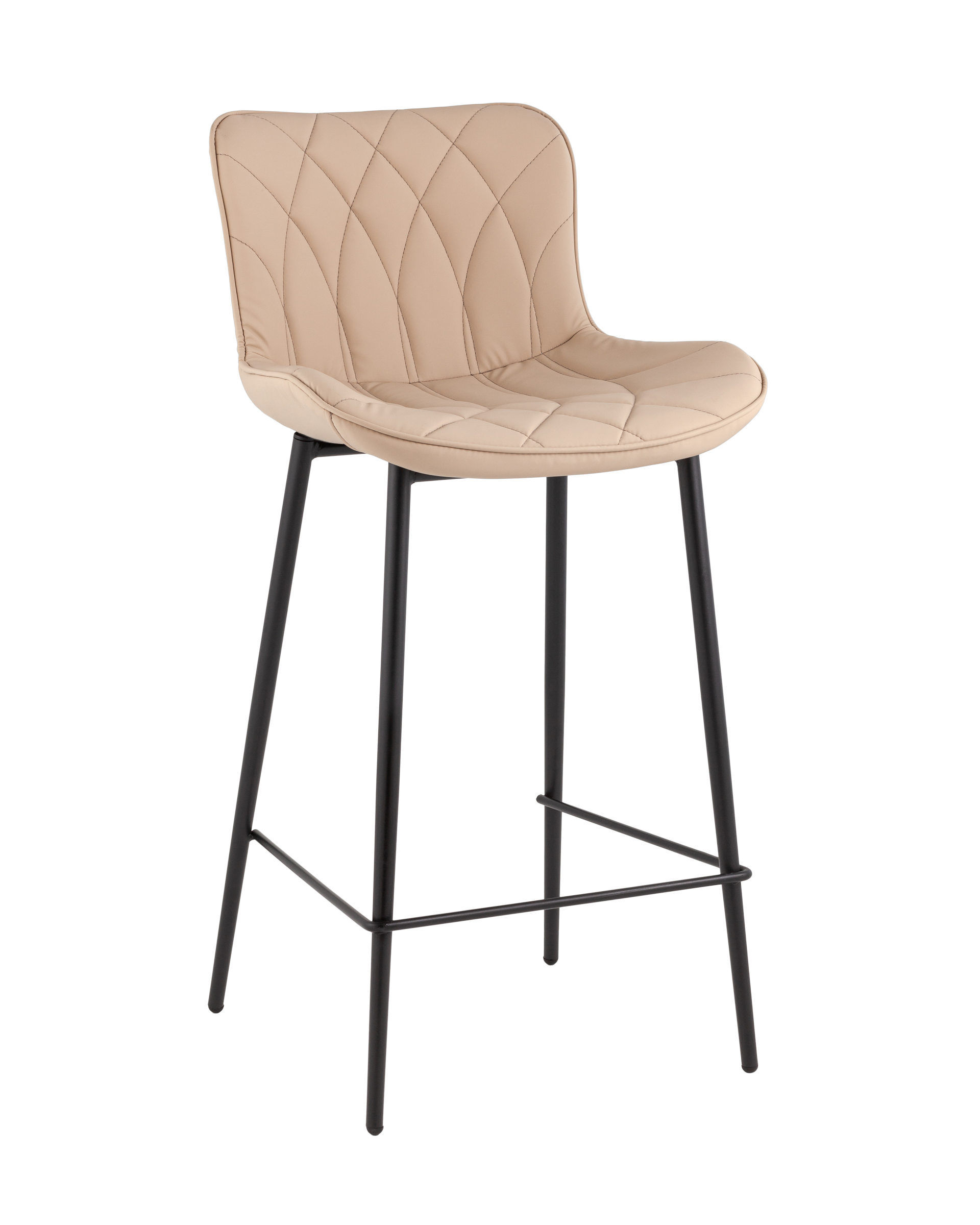 Стул полубарный Vault экокожа бежевый