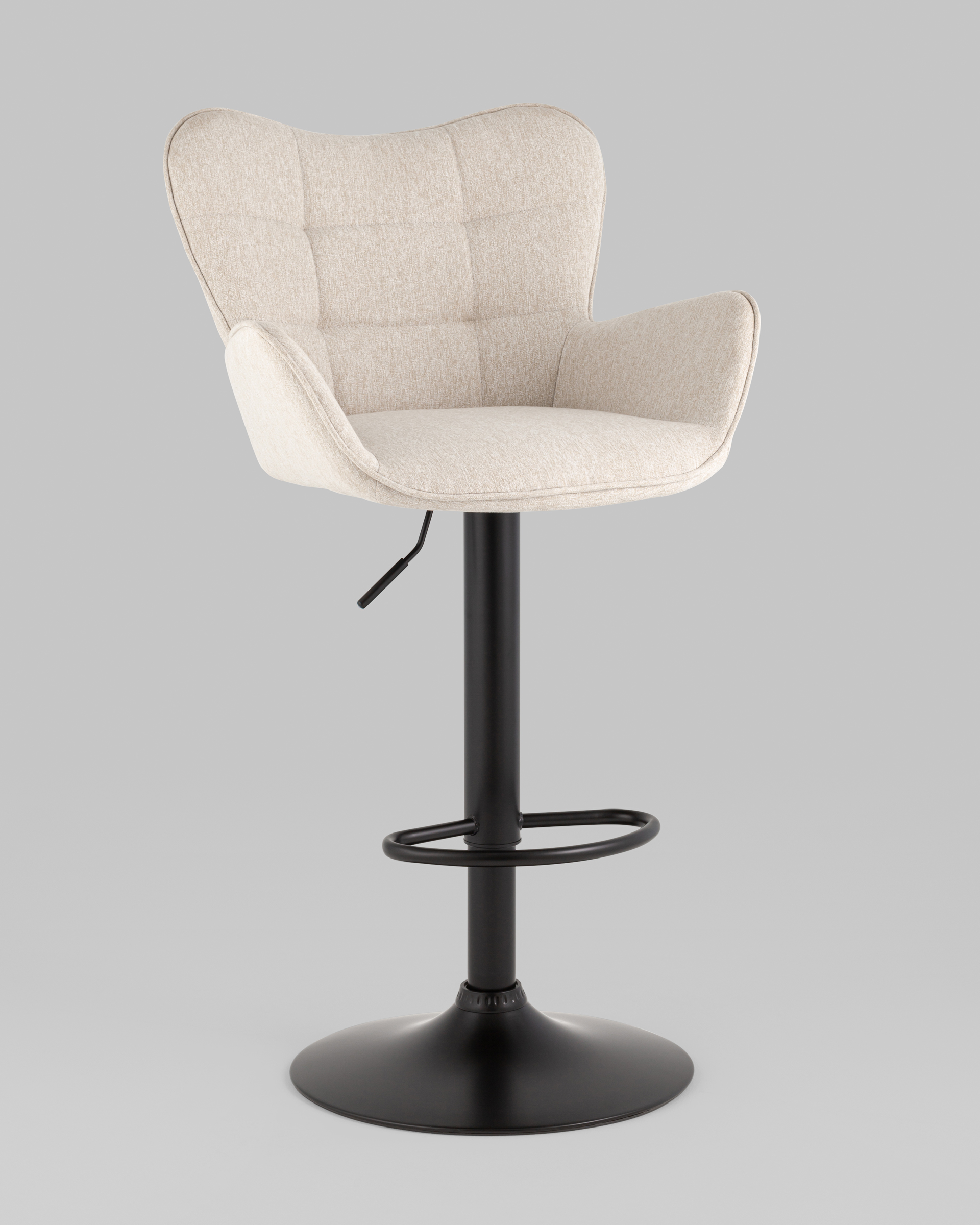 Стул барный Гранд серо-бежевый 2шт. — изображение 2