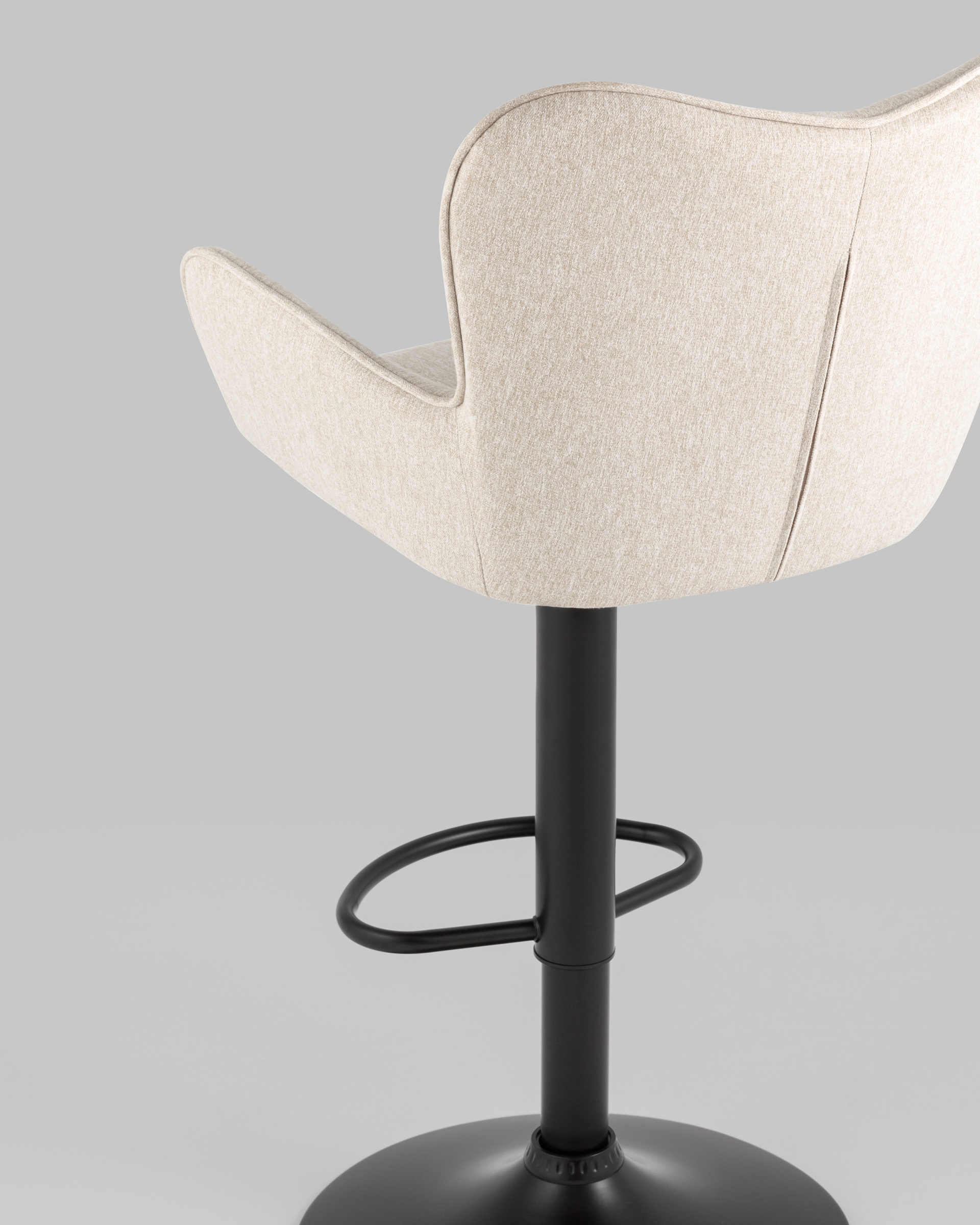 Стул барный Гранд серо-бежевый 2шт. — изображение 7