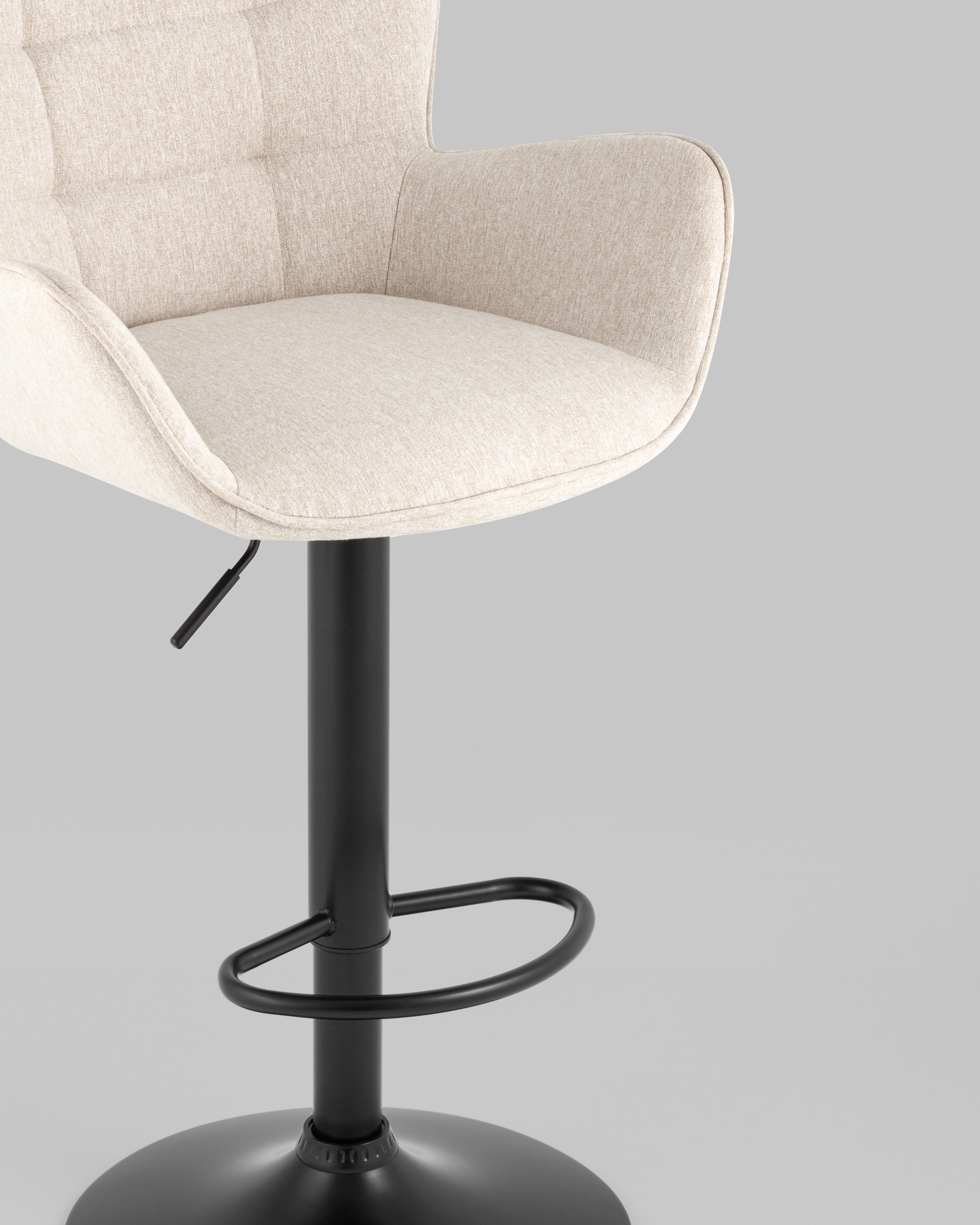 Стул барный Гранд серо-бежевый 2шт. — изображение 8