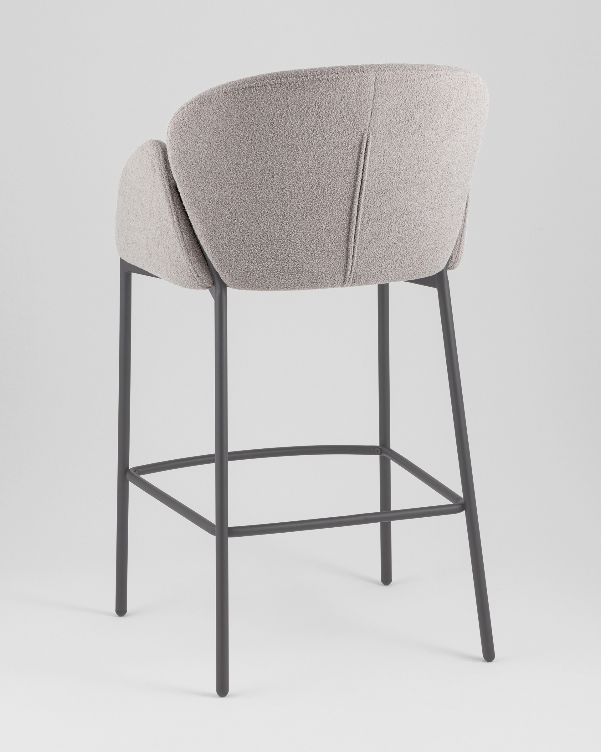 Стул полубарный Melia серый — изображение 6