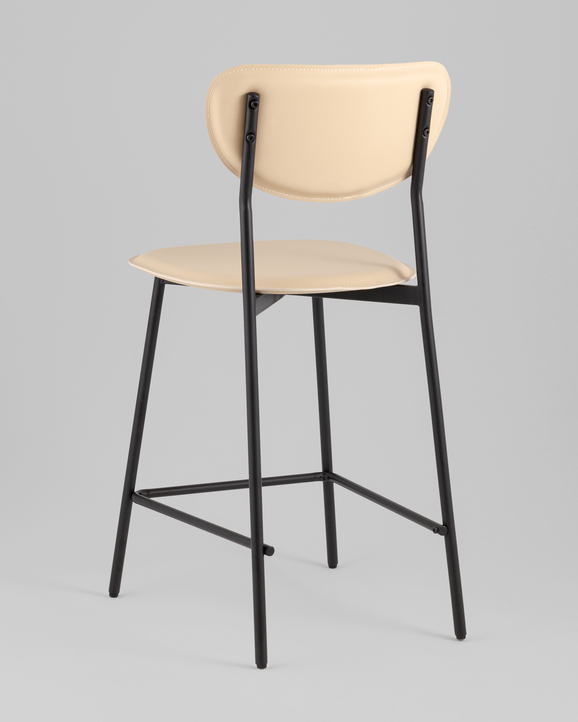 Стул полубарный Minnie бежевый — изображение 6