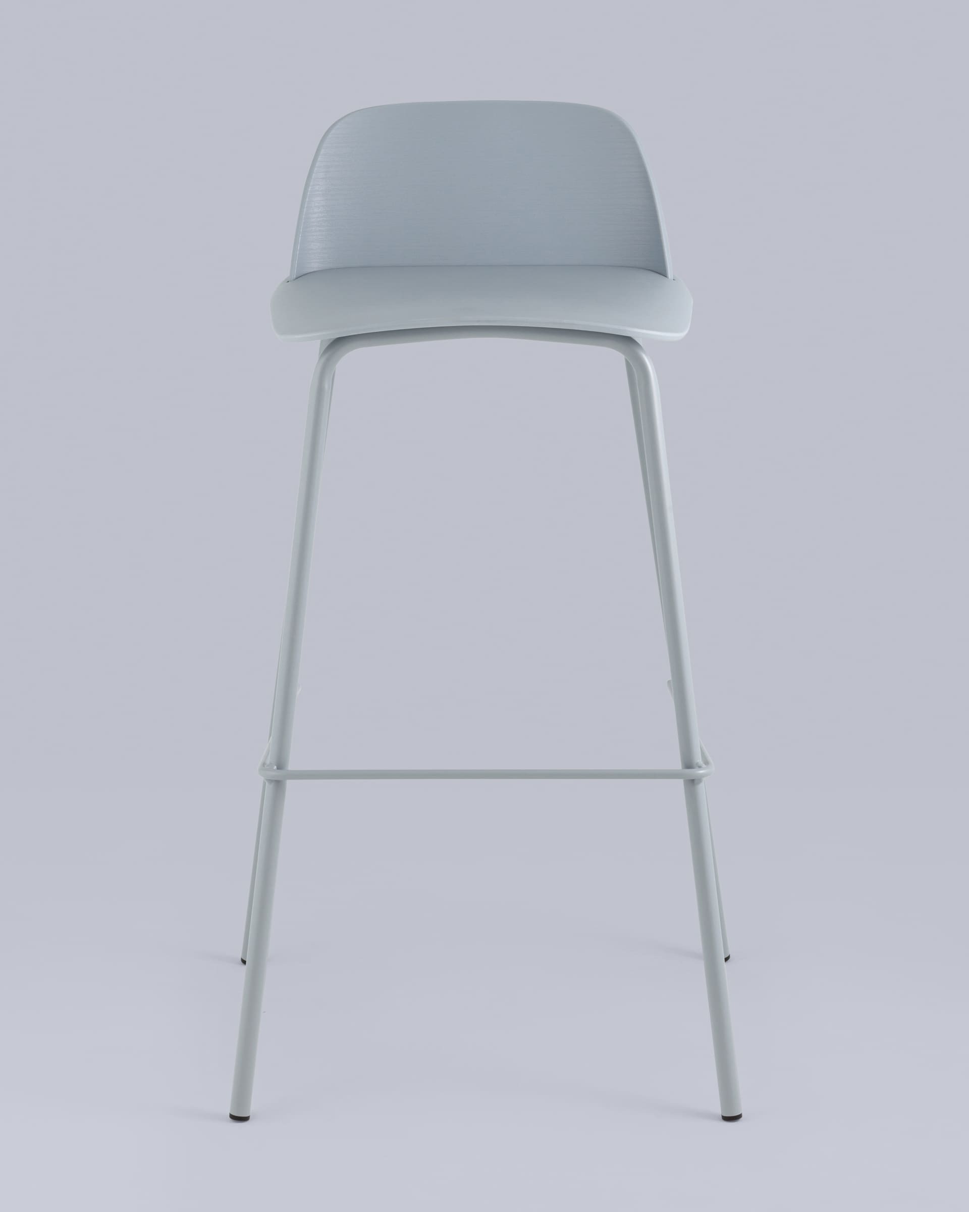 Стул барный Mist серо-голубой — изображение 3