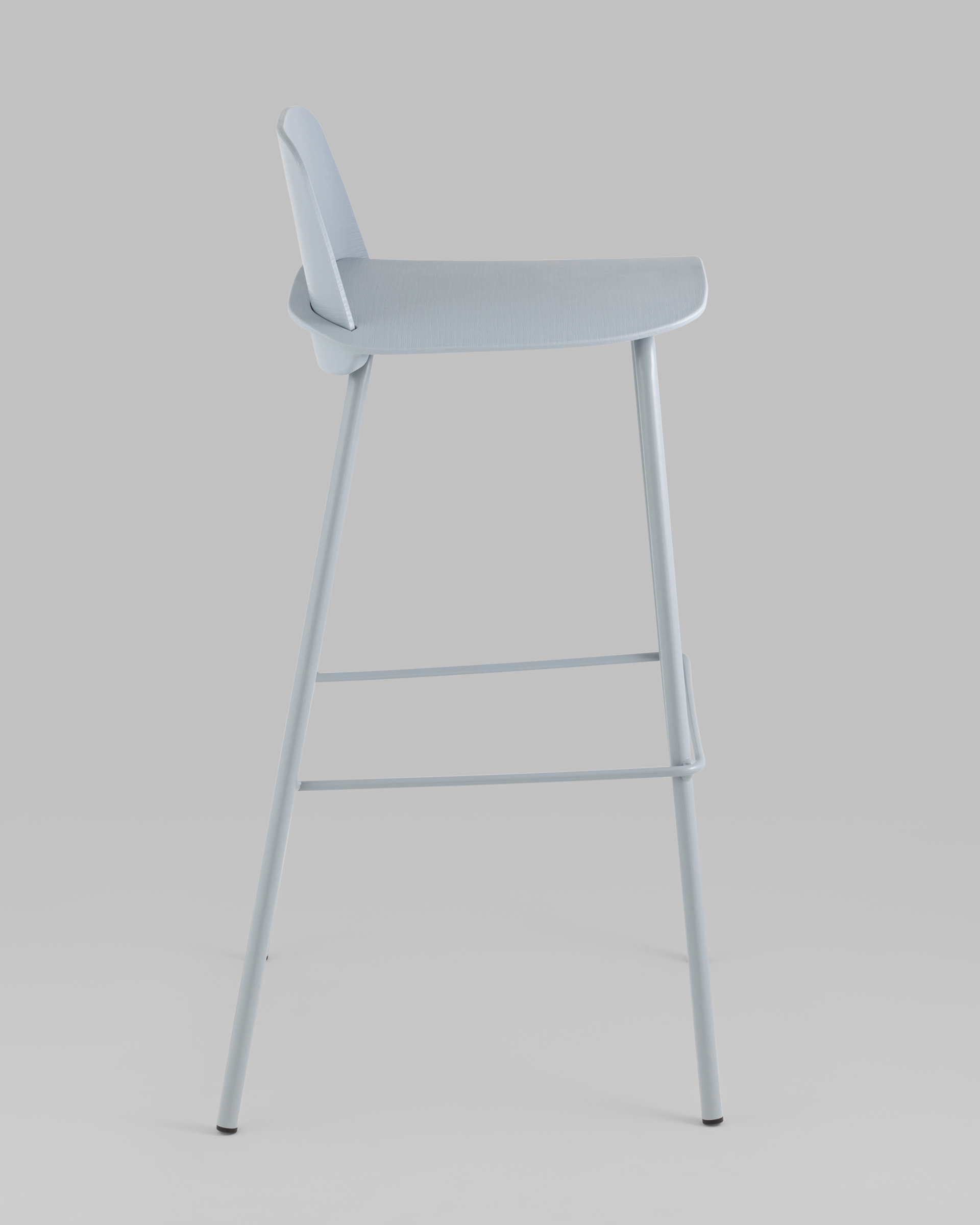 Стул барный Mist серо-голубой — изображение 4