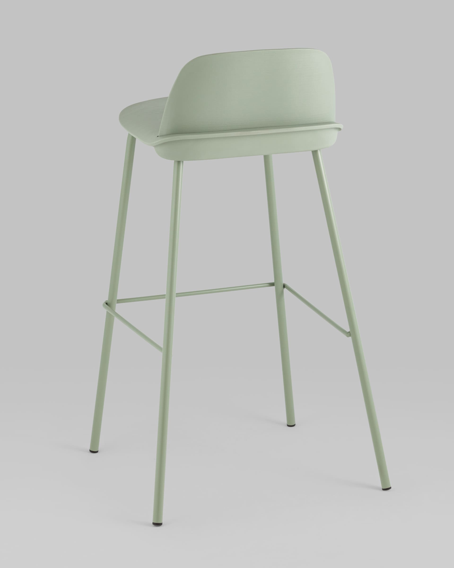 Стул барный Mist серо-зеленый 4 шт — изображение 6
