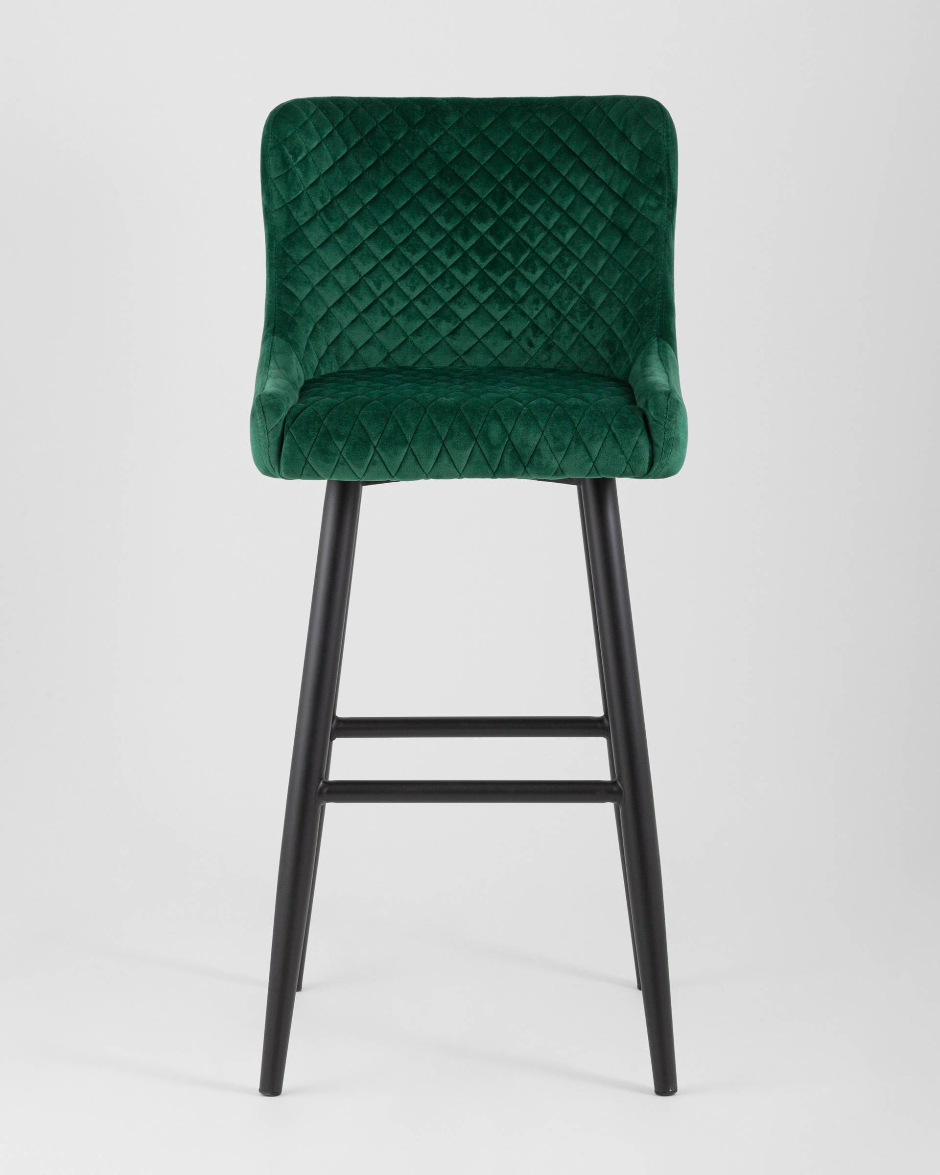 Стул барный Ститч велюр изумрудный — изображение 5