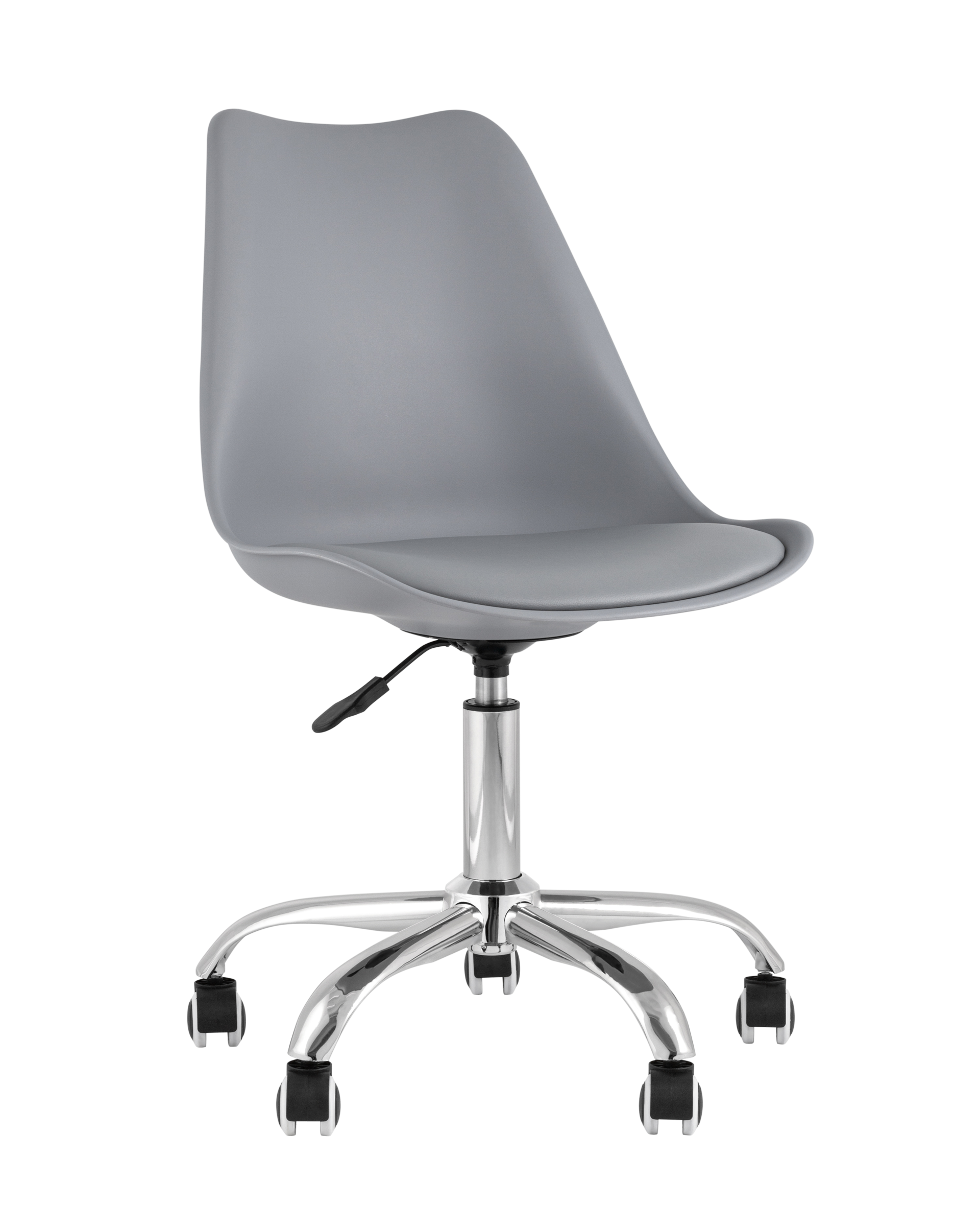 Стул офисный BLOK NEW пластиковый серый