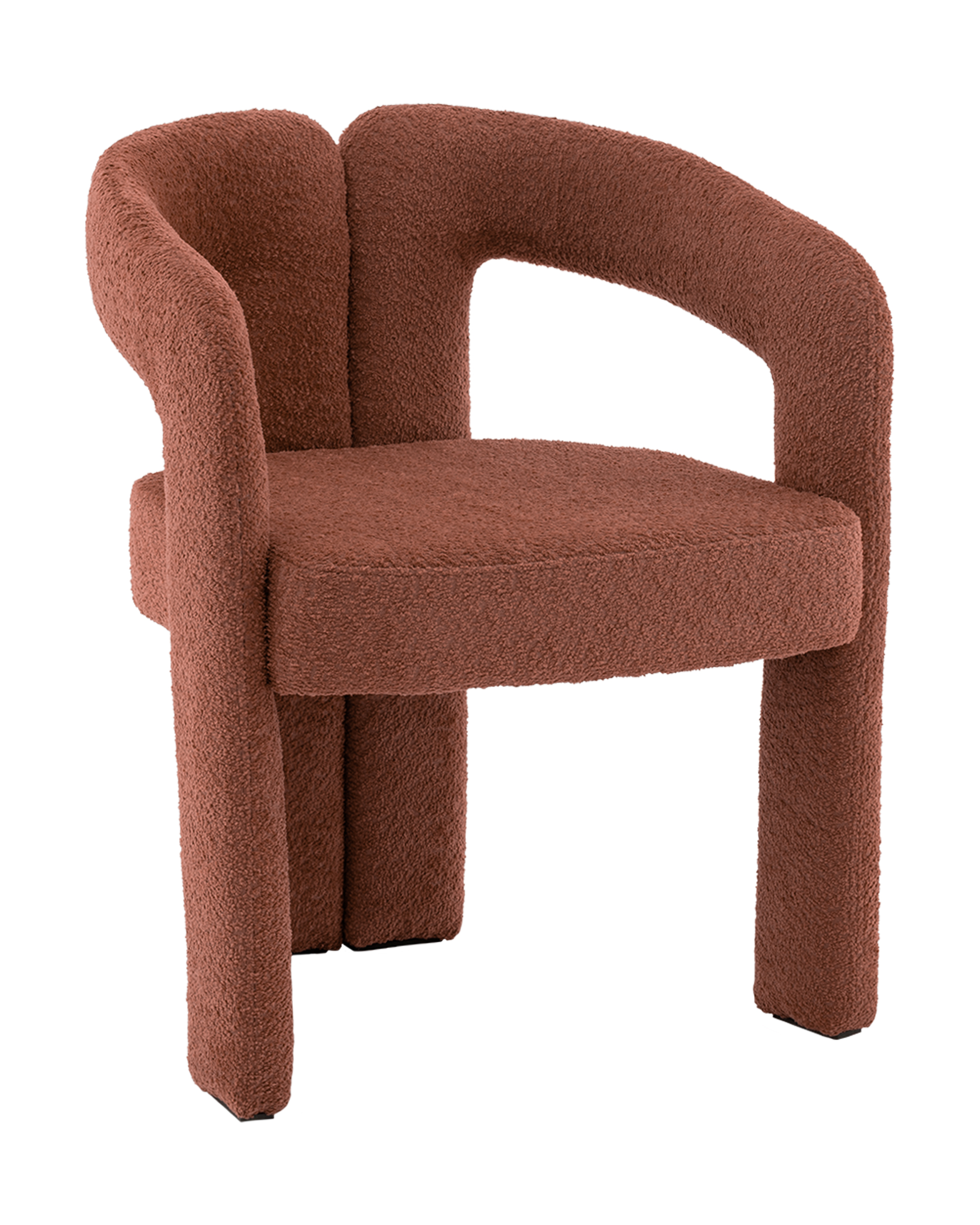 Стул Болинджер букле терракотовый