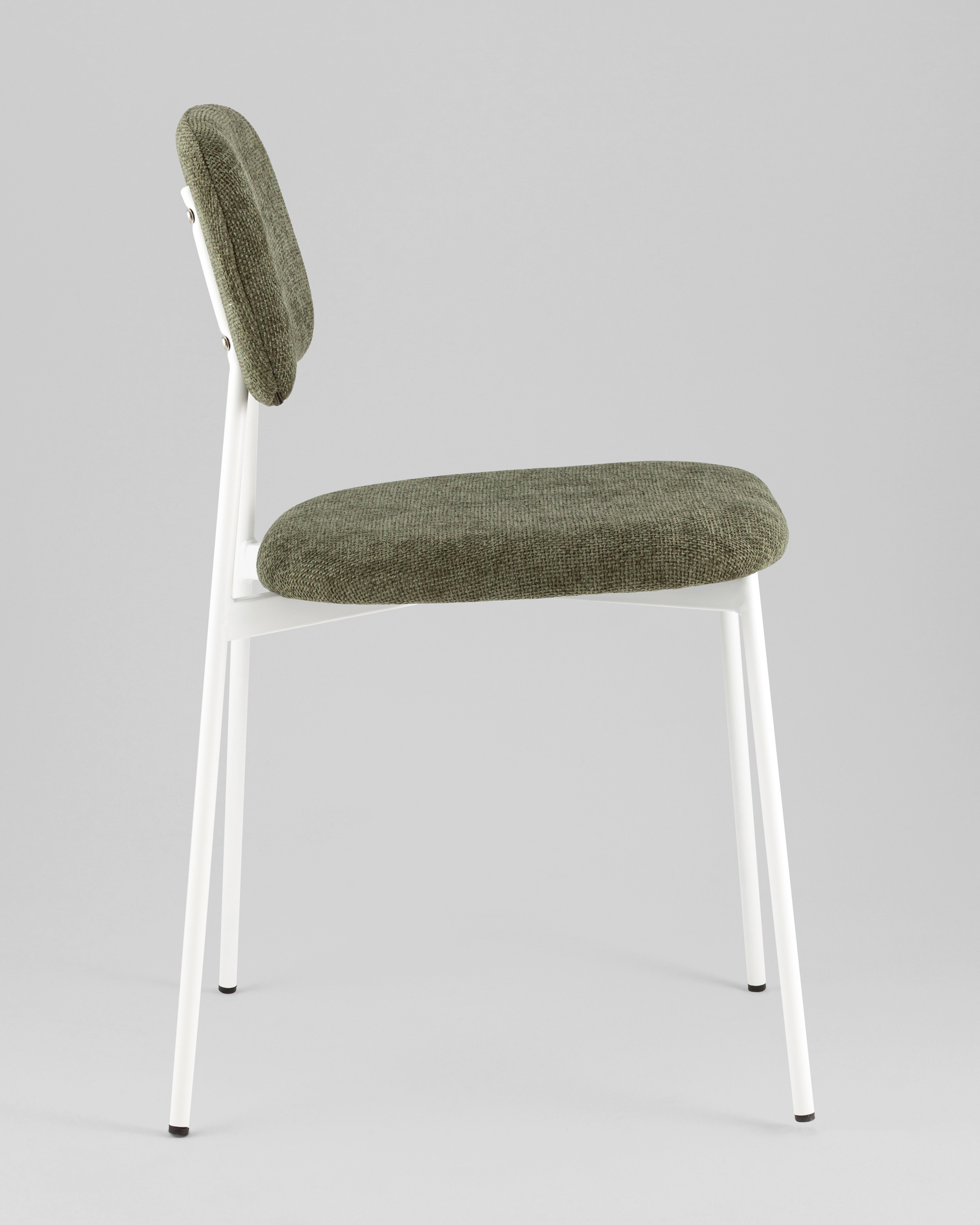 Стул Chao зеленый белые ножки 2 шт. — изображение 4