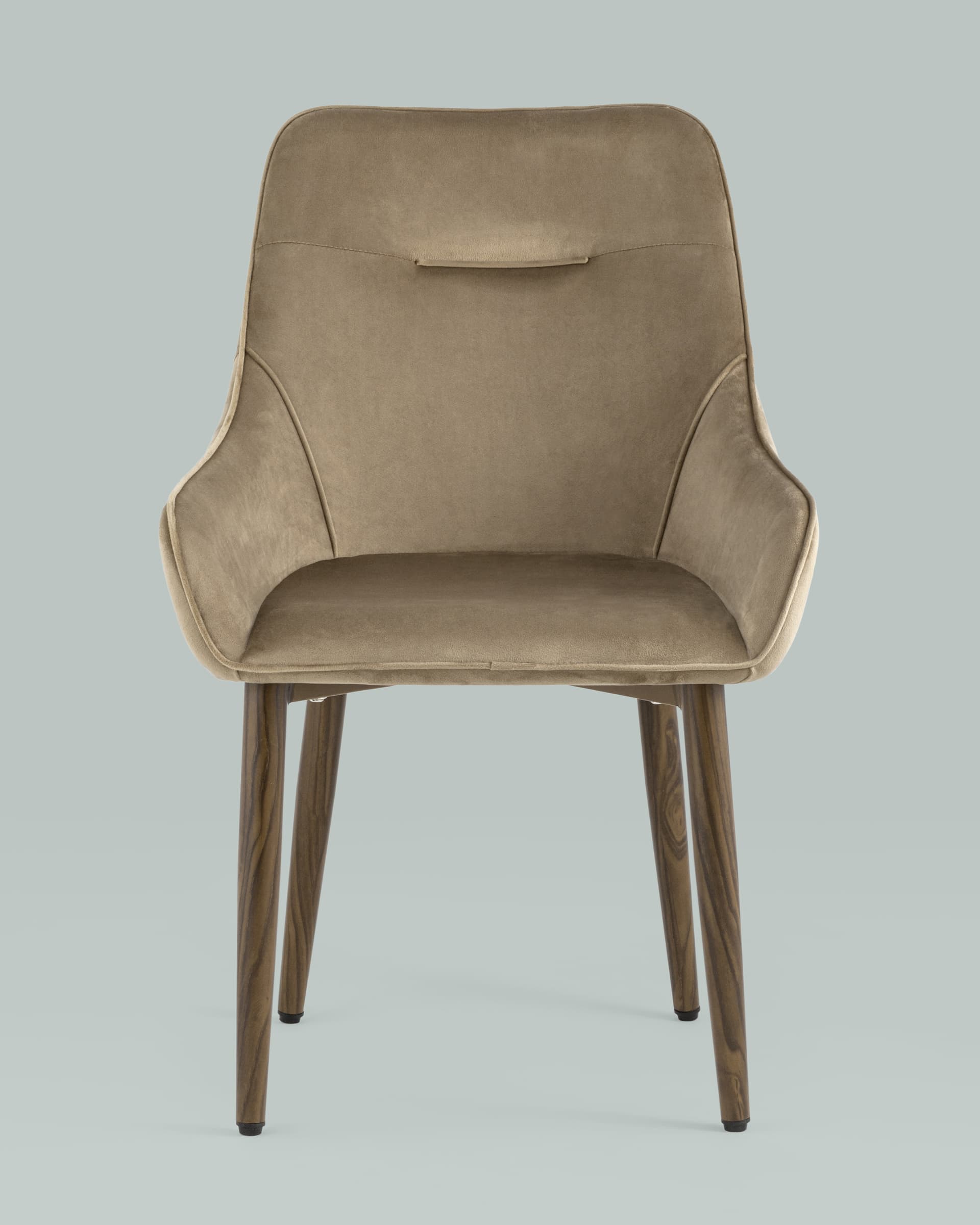 Стул Диана велюр бежевый — изображение 7