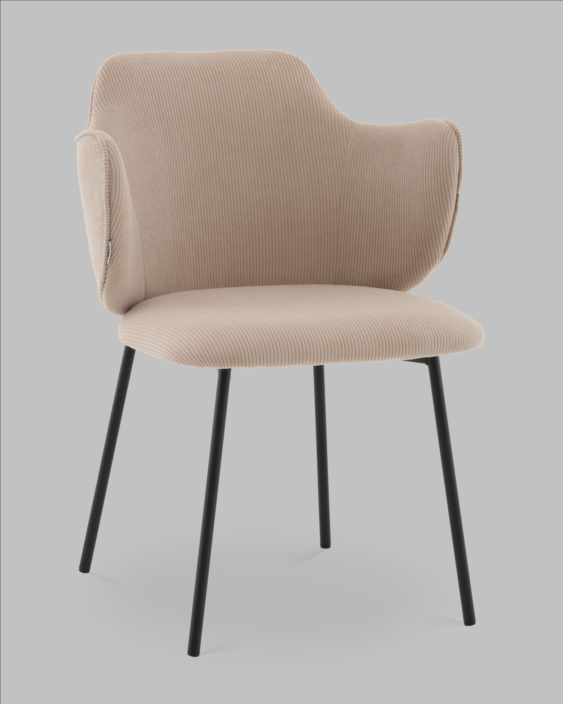 Стул Джиннет велюр бежевый — изображение 2