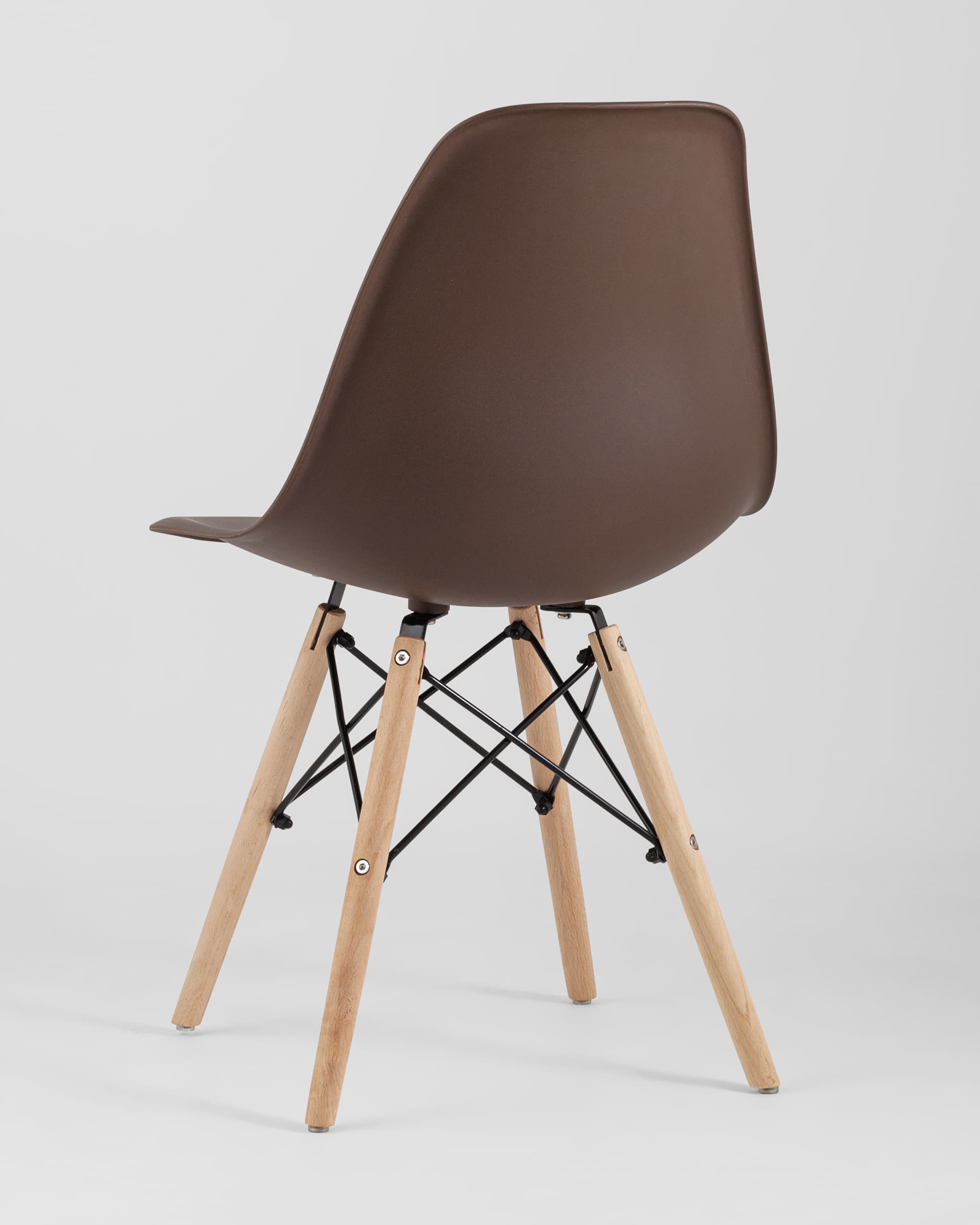 Стул Eames Style DSW коричневый (разборный каркас) — изображение 8