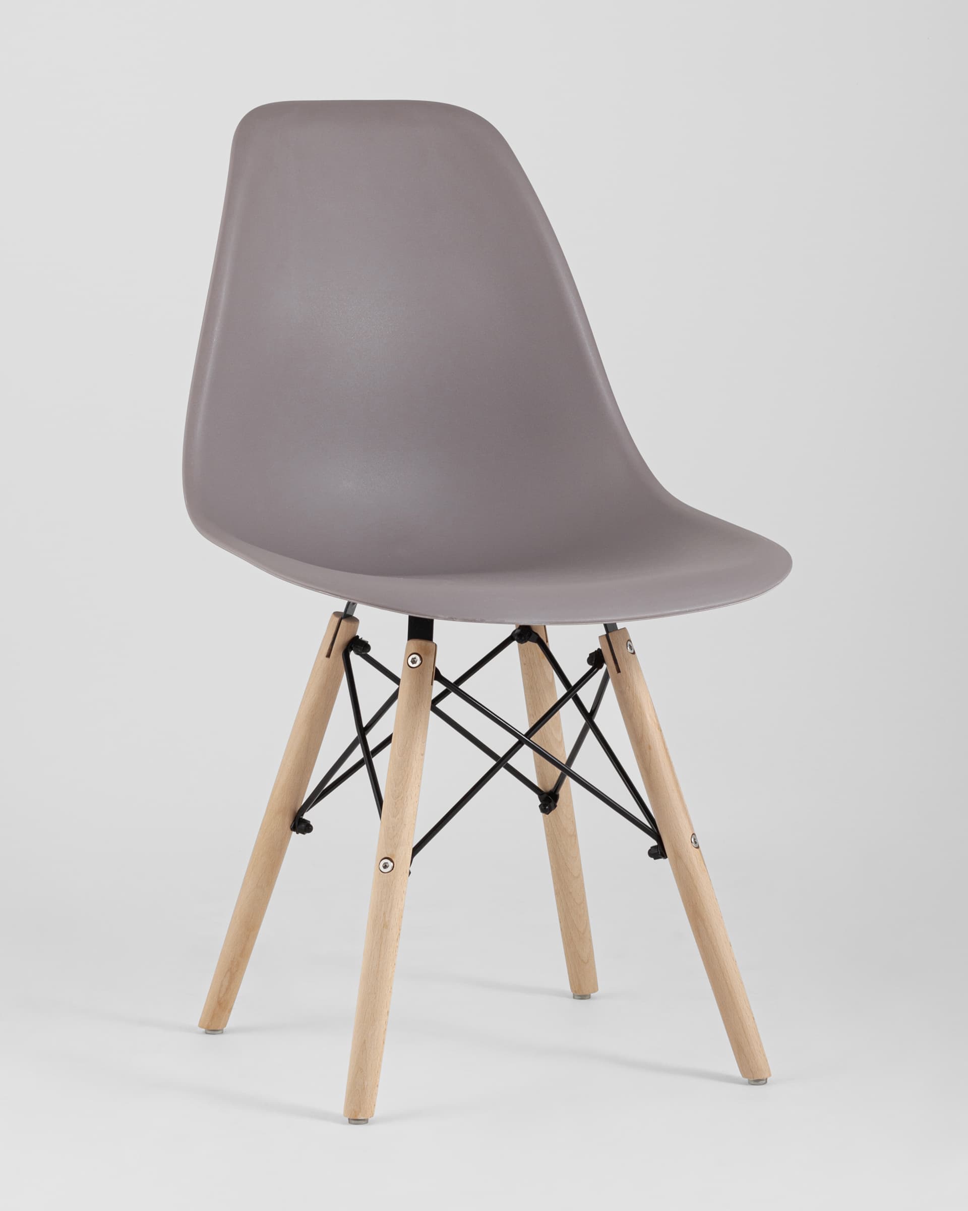 Стул Eames Style DSW темно-серый (разборный каркас) — изображение 2