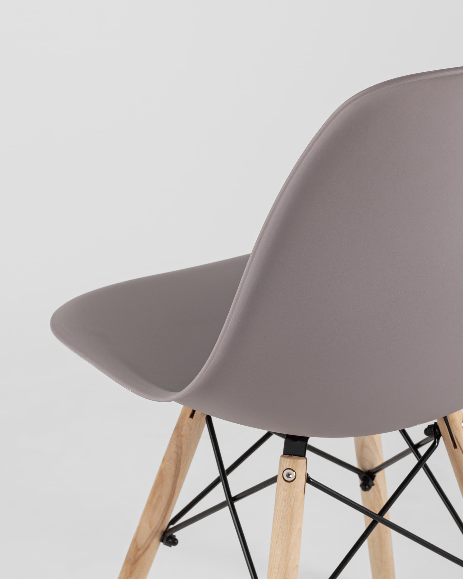 Стул Eames Style DSW темно-серый (разборный каркас) — изображение 9