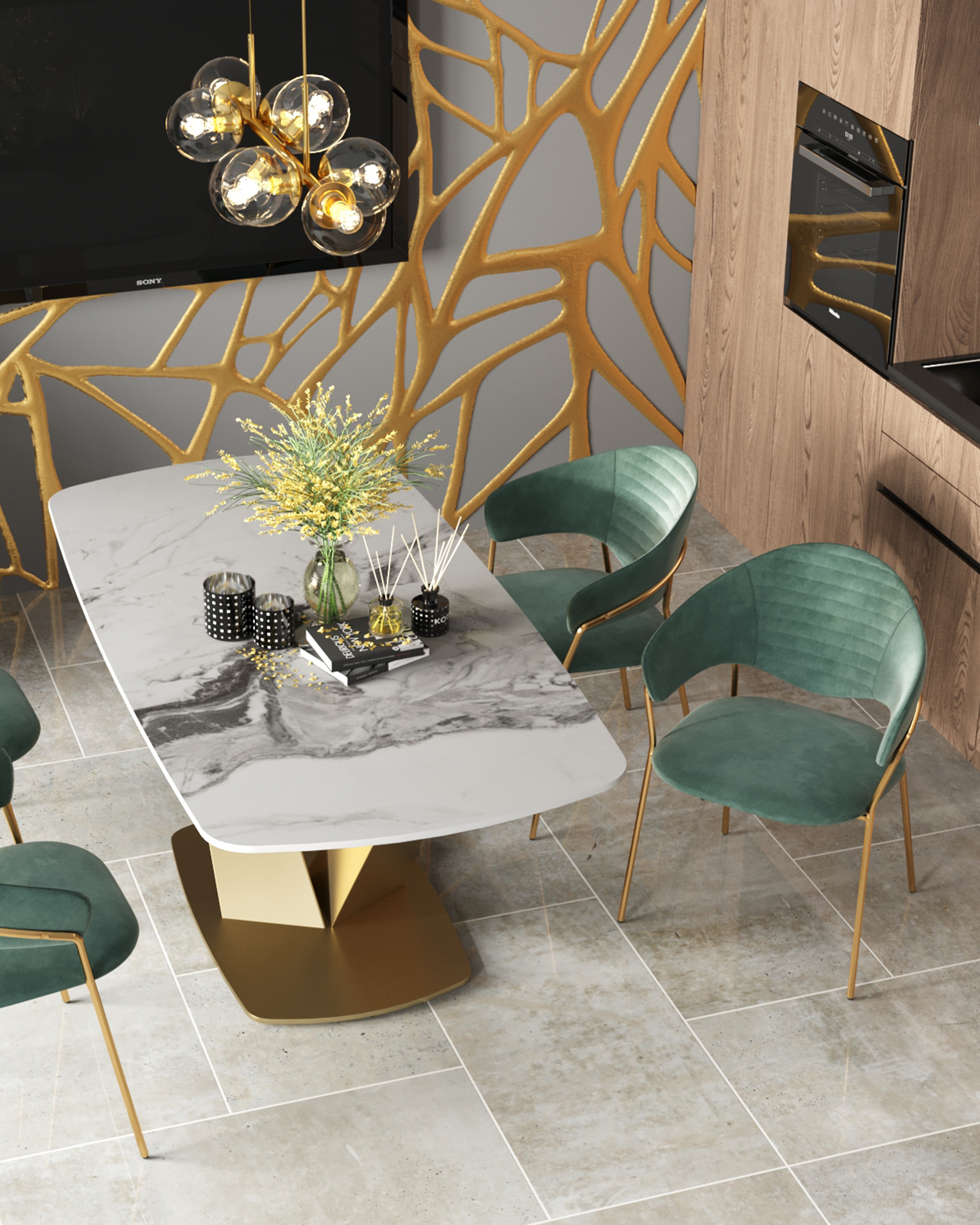 Подвесная люстра Moderli V2170-P Long — изображение 3