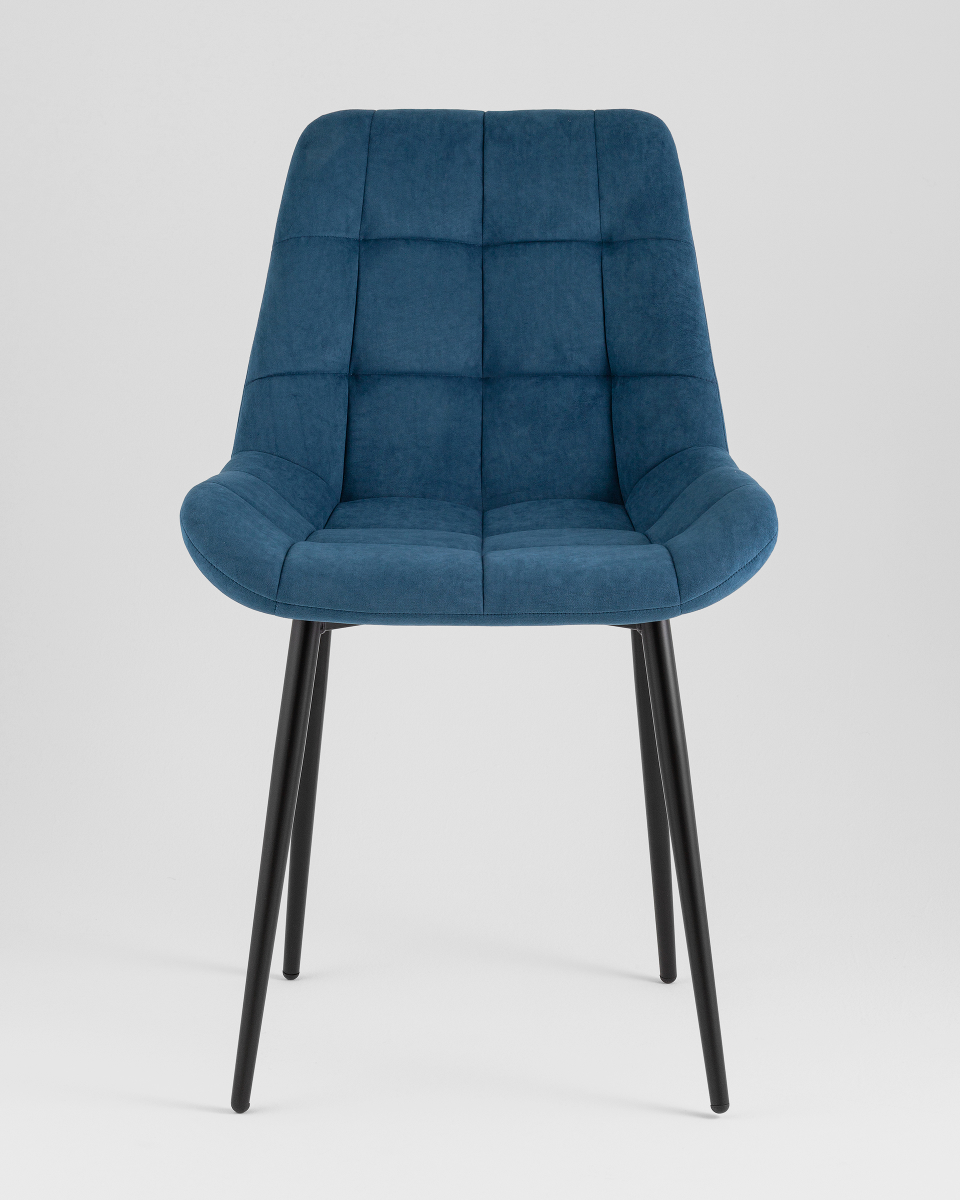 Стул Флекс Original велюр синий 4 шт. — изображение 3