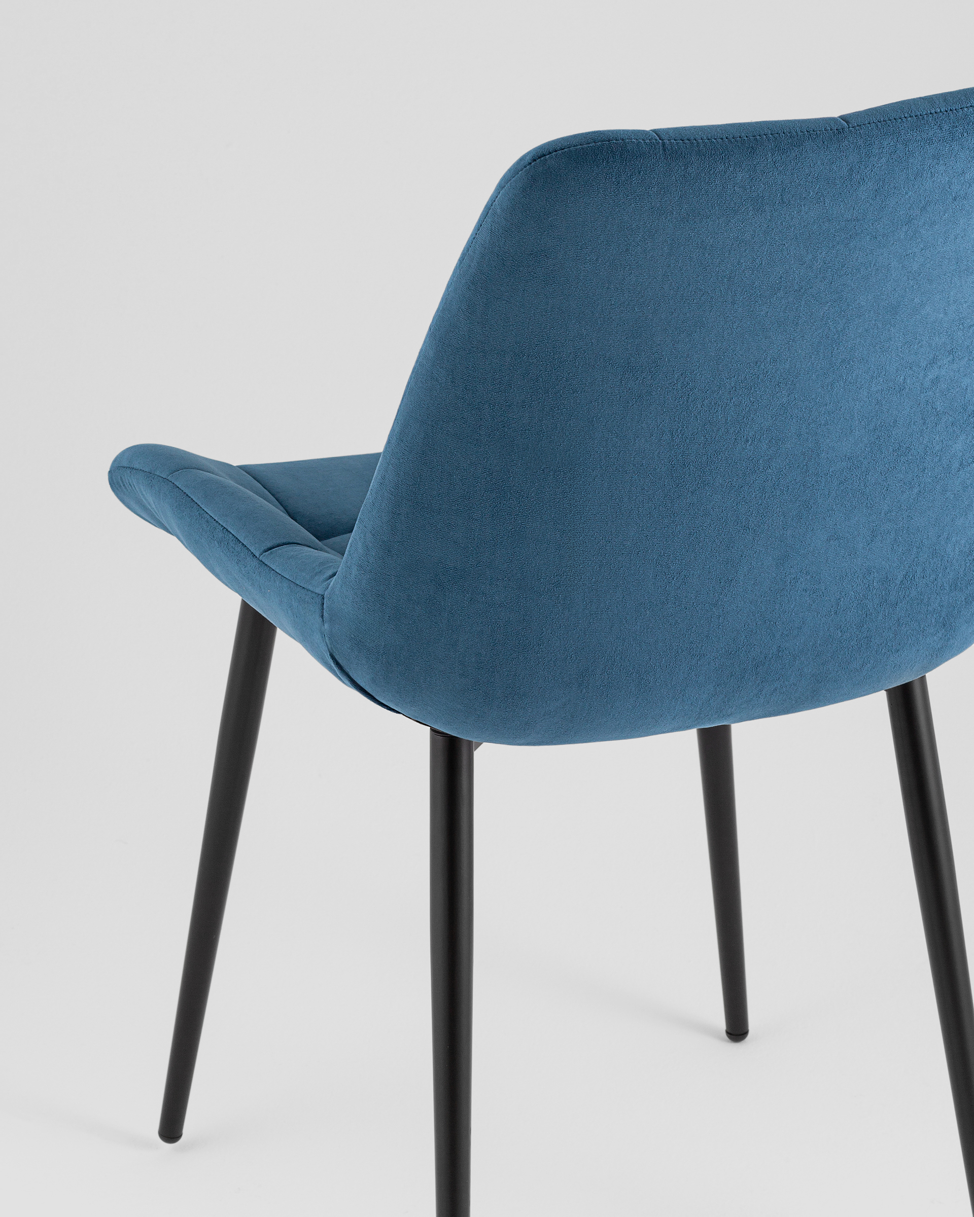 Стул Флекс Original велюр синий 4 шт. — изображение 7