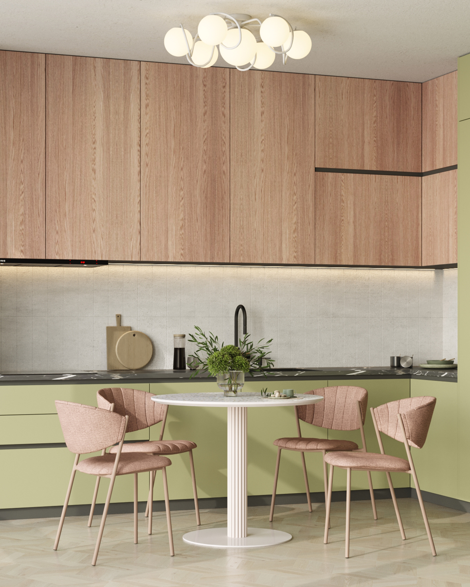 Люстра потолочная Moderli V1150-5C Circle — изображение 3