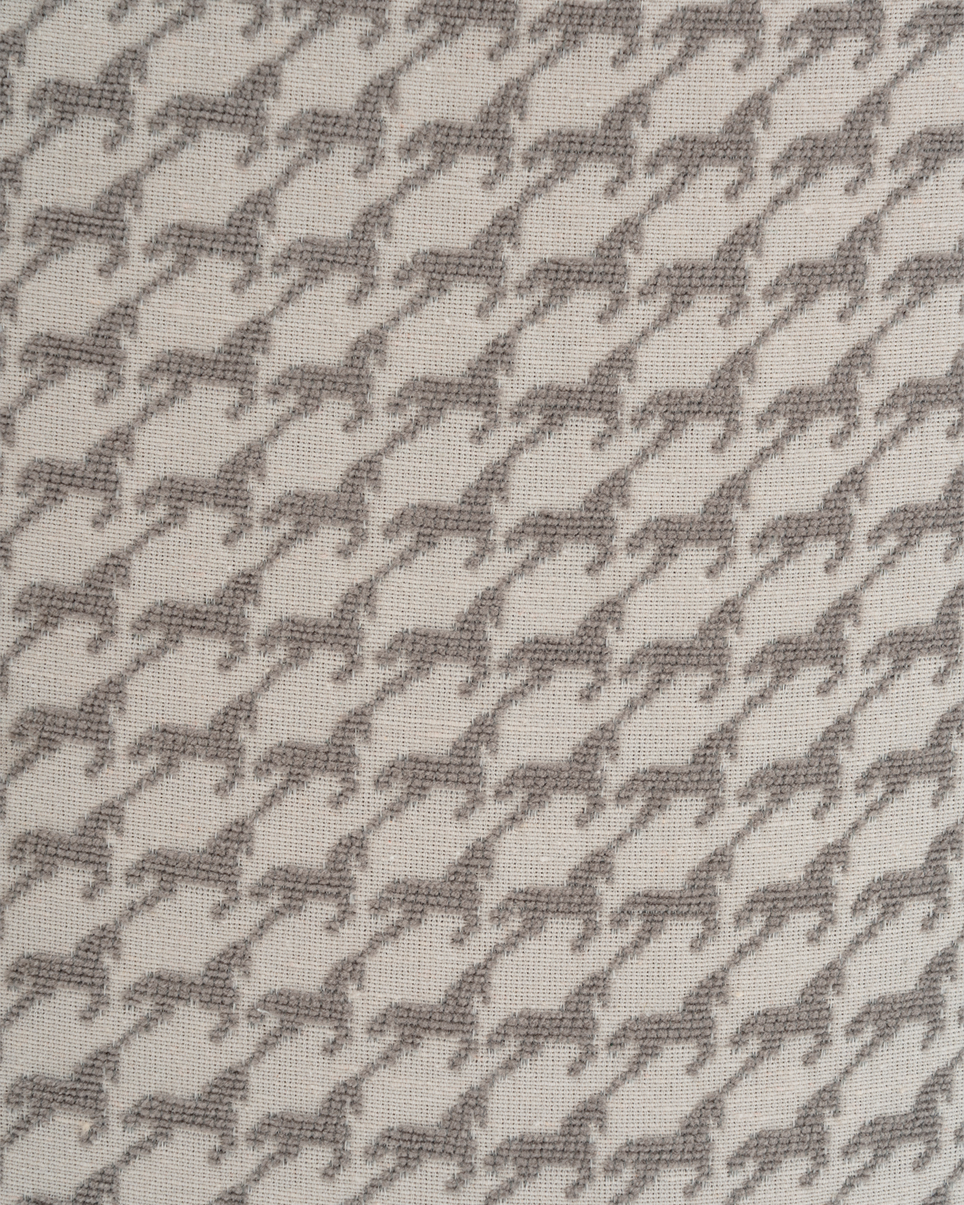 Стул Касаденика велюр серый, спинка гобелен лошадки — изображение 9