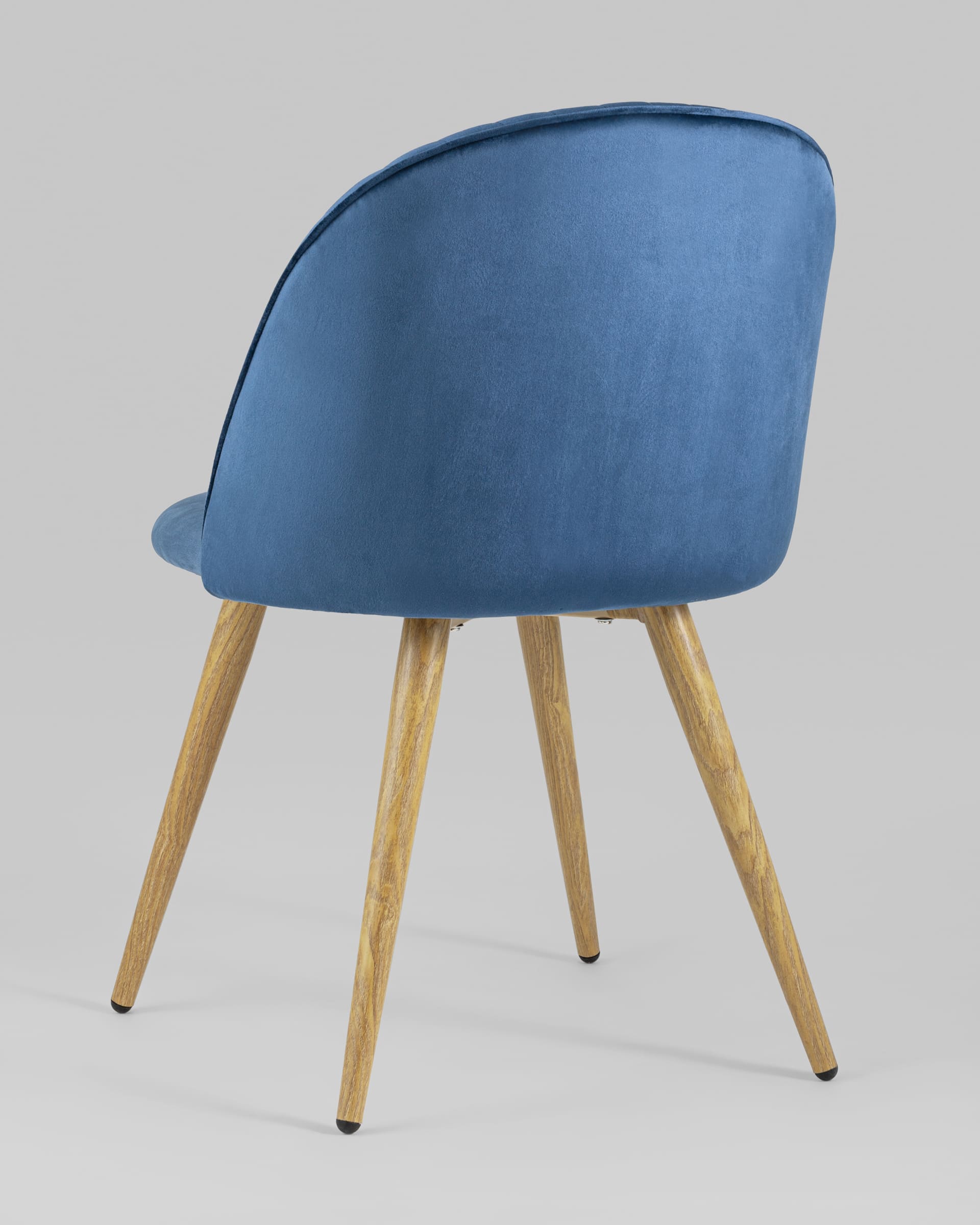 Стул Лион Страйпс велюр голубой — изображение 8