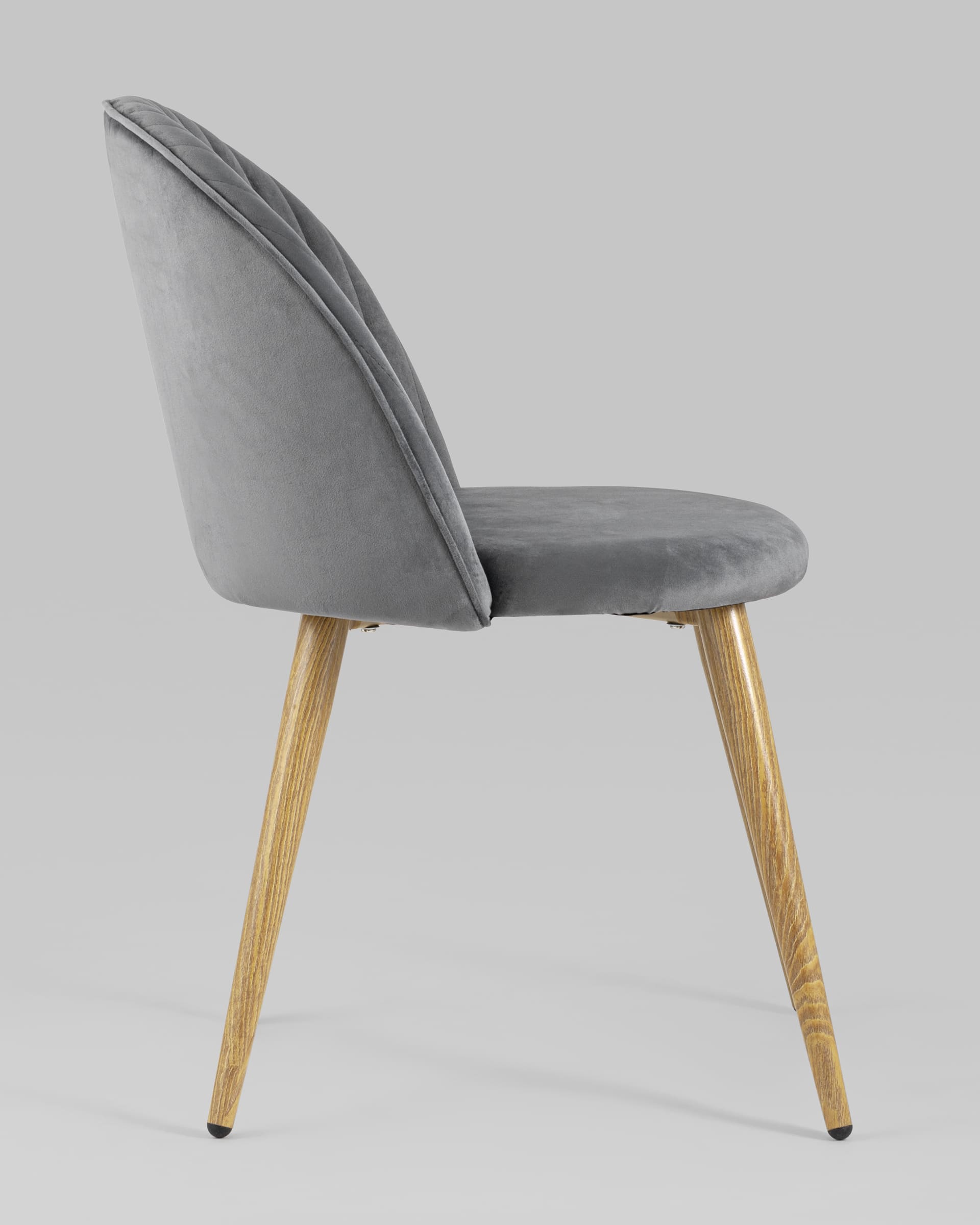 Стул Лион Страйпс велюр серый — изображение 6