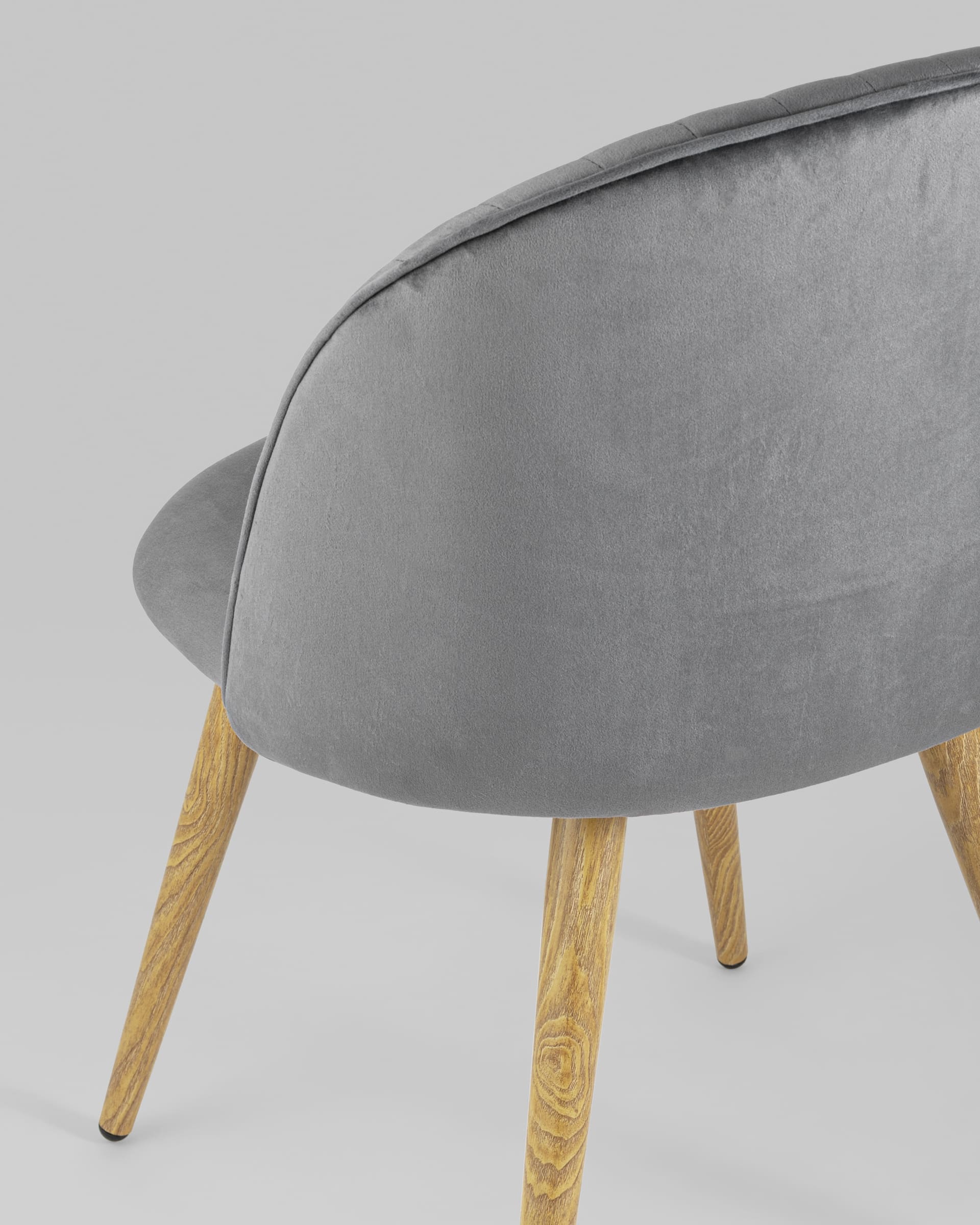 Стул Лион Страйпс велюр серый — изображение 9