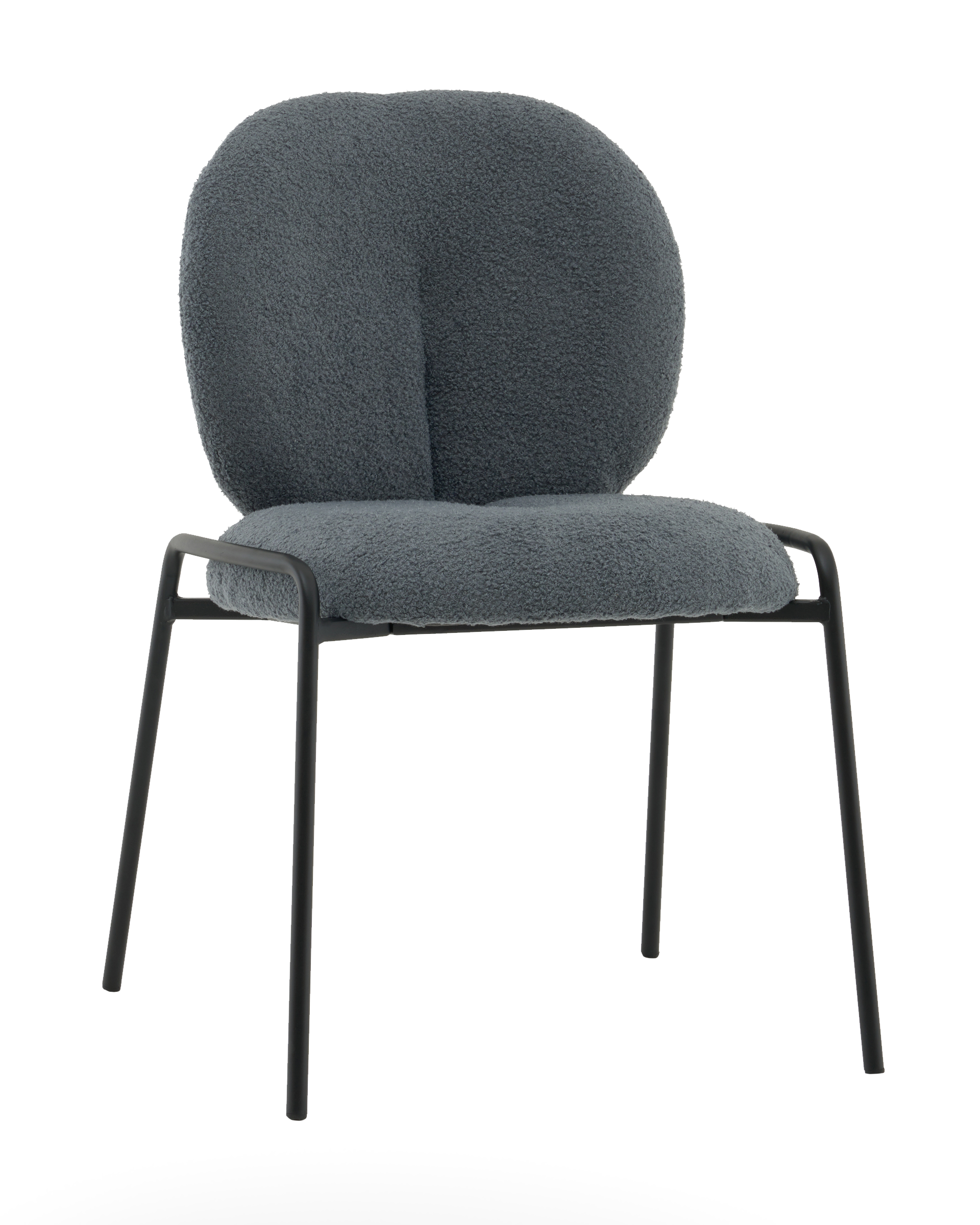 Стул Моллек букле темно-серый